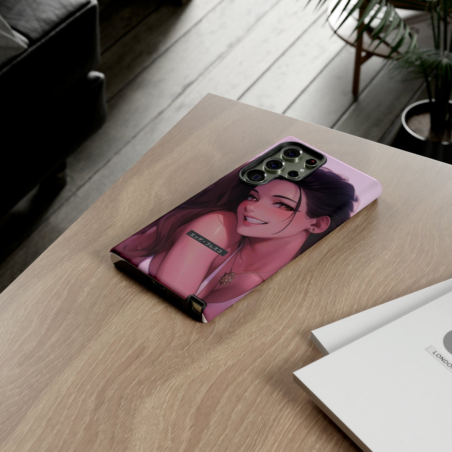 Anime Style Art Tough Cases- "80s Chick"