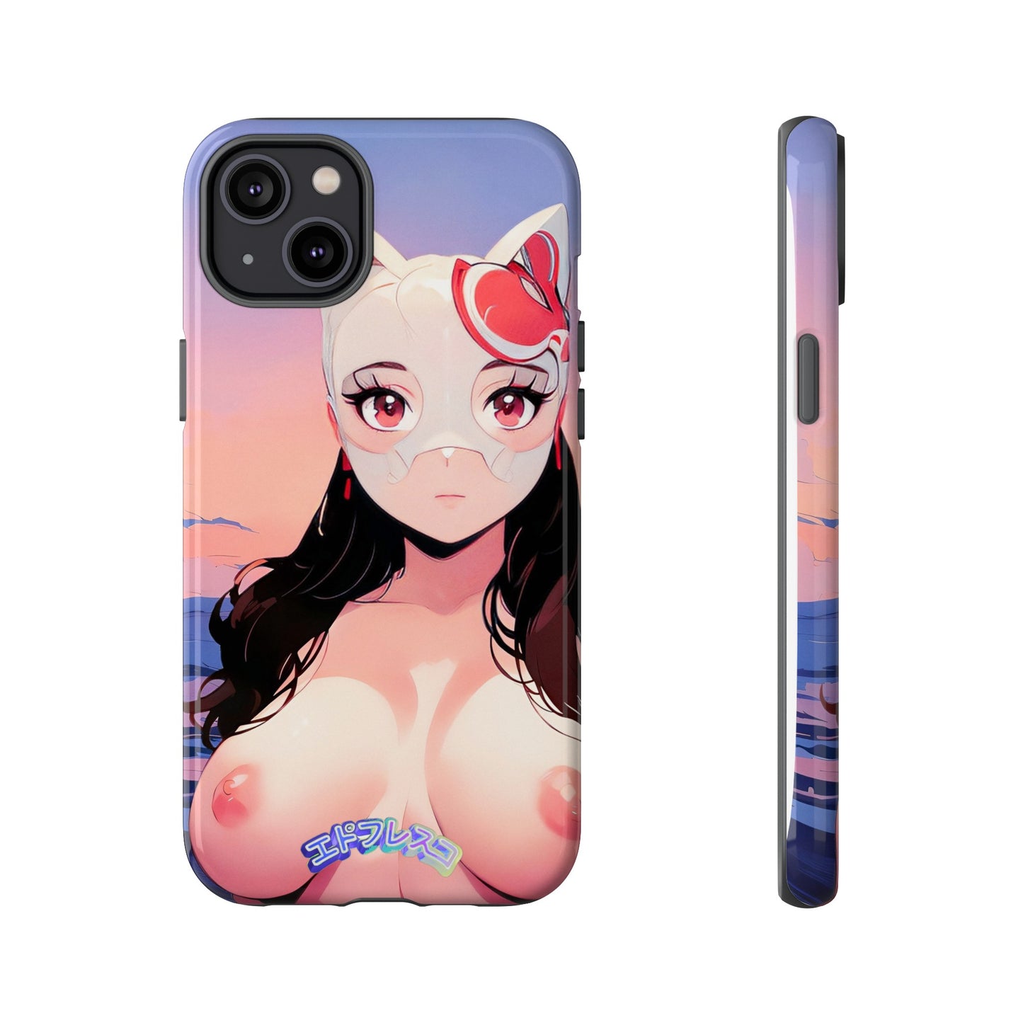 Anime Style Art Tough Cases- "Busty Sunset"