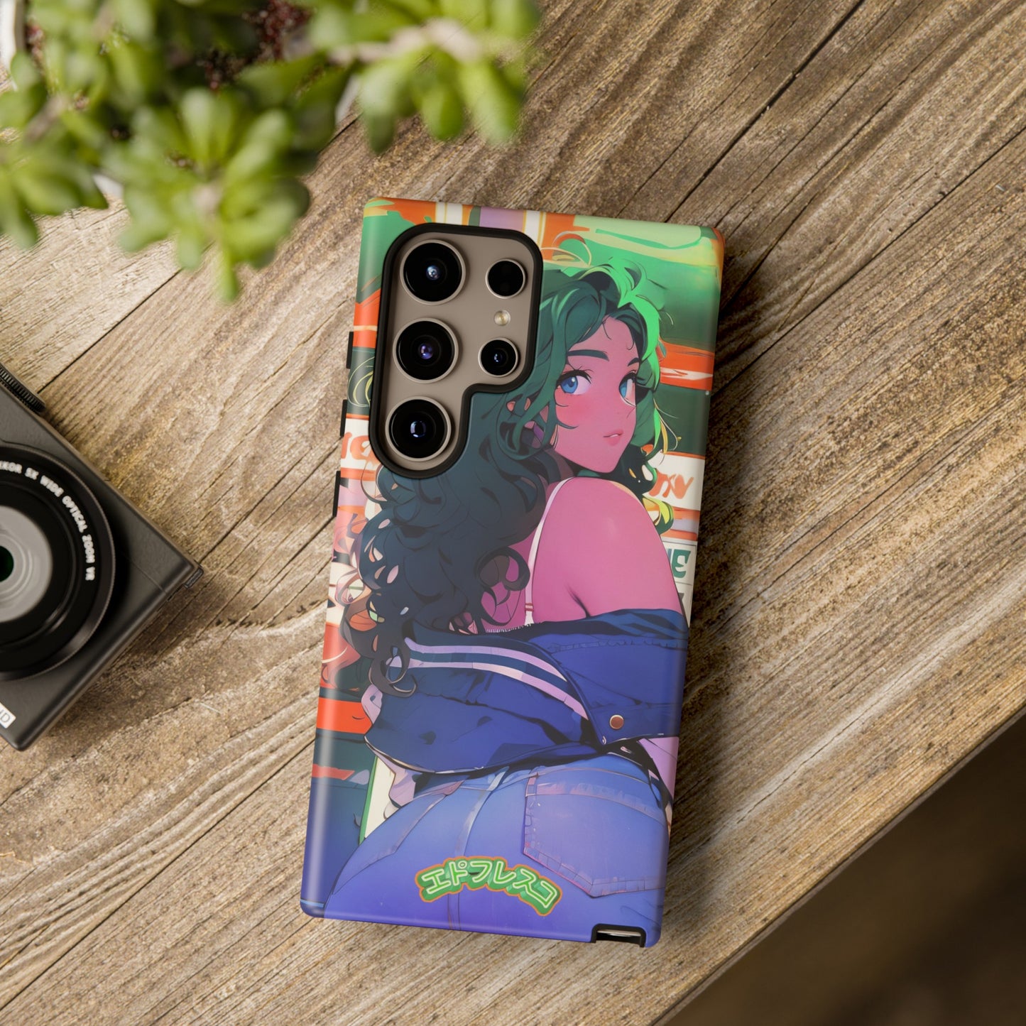 Anime Style Art Tough Cases- "Brat in the Arcade"