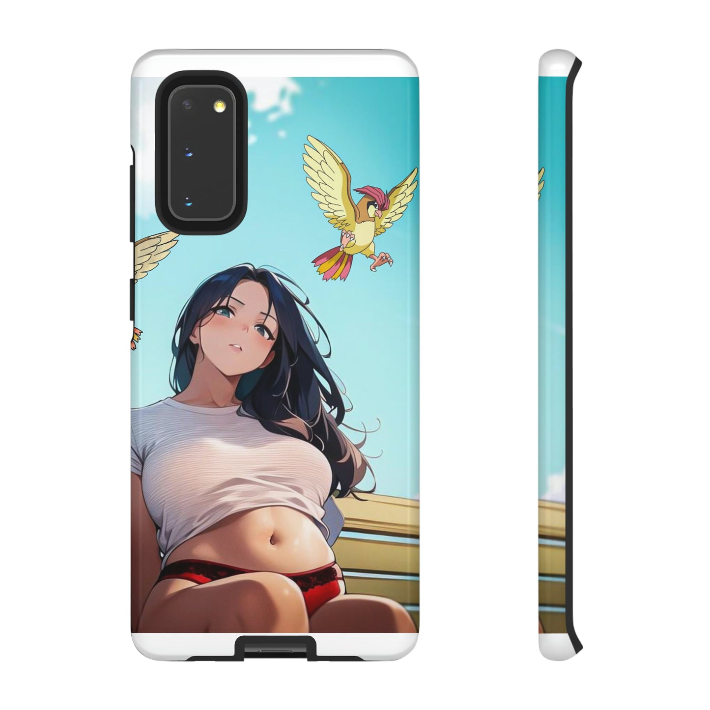 Friends in the Sky- Anime Style Art Tough Cases