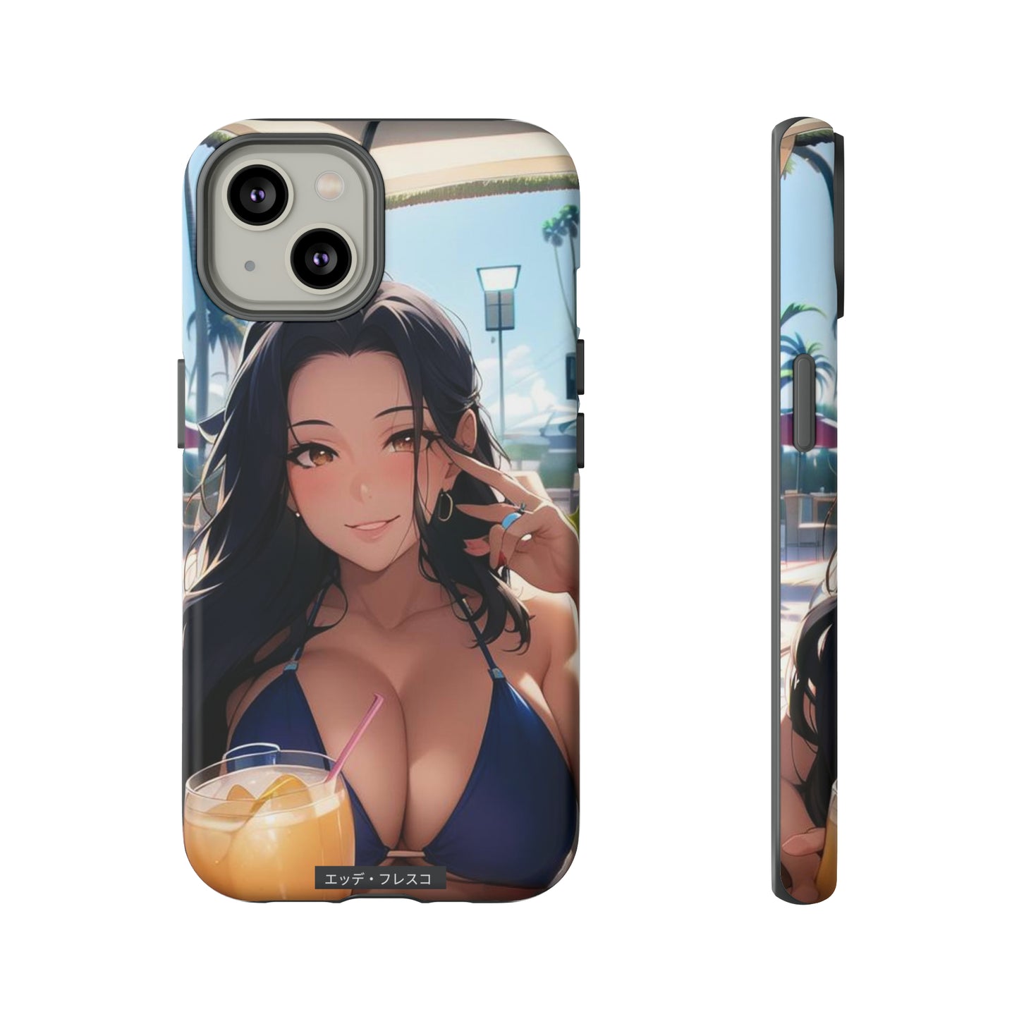 Vacation Baby- Anime Style Art Tough Cases