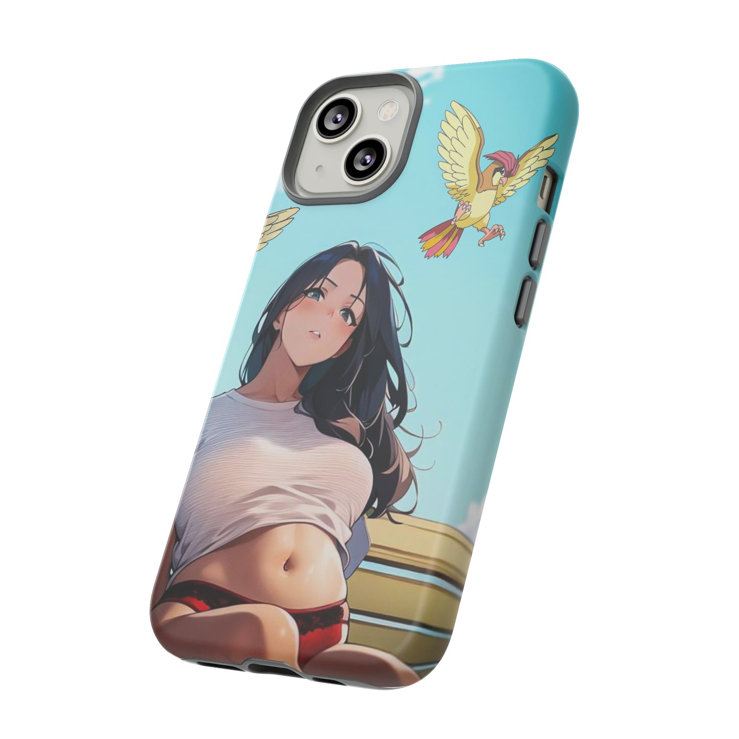 Friends in the Sky- Anime Style Art Tough Cases