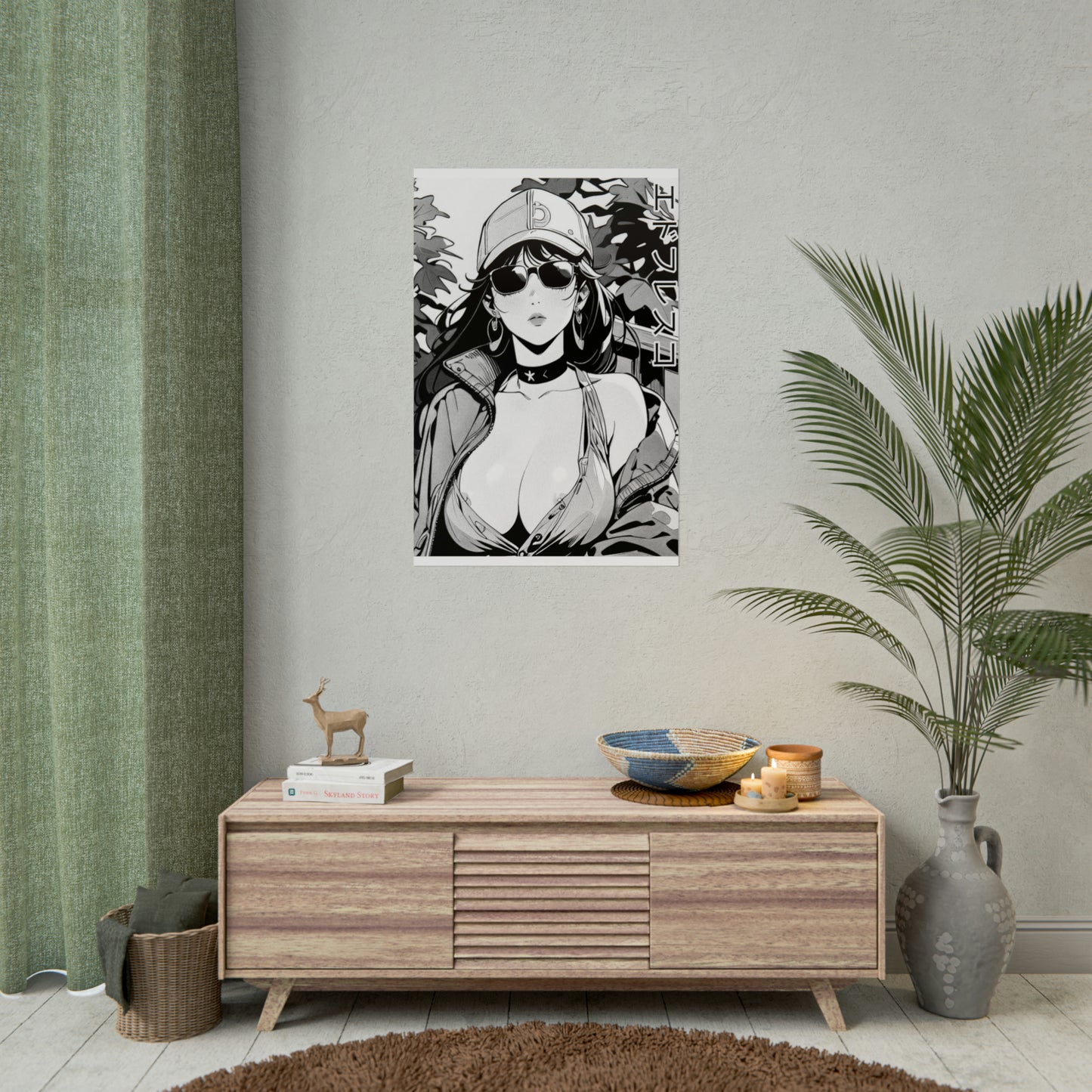 Anime Style Art Rolled Posters- "The Killer"