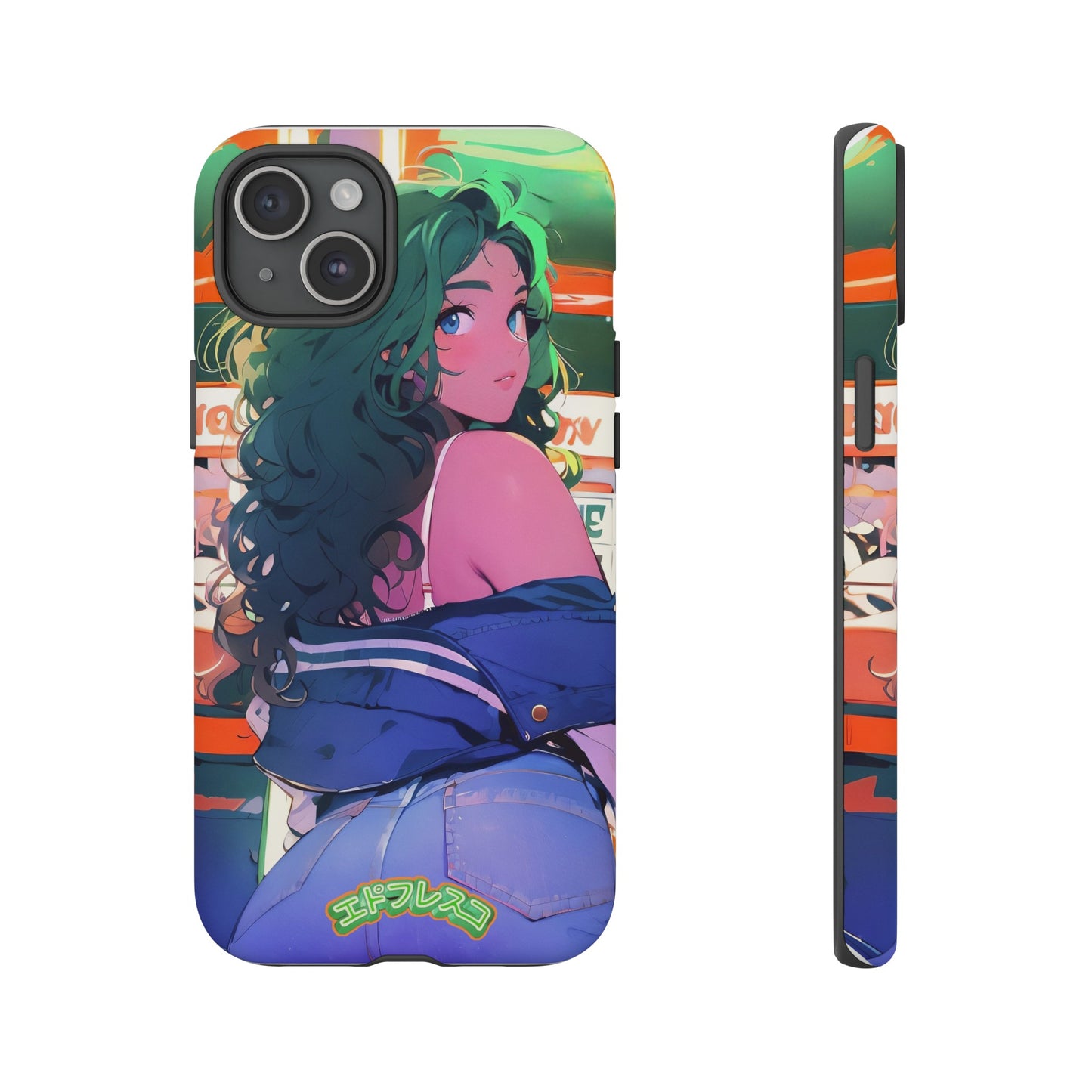 Anime Style Art Tough Cases- "Brat in the Arcade"