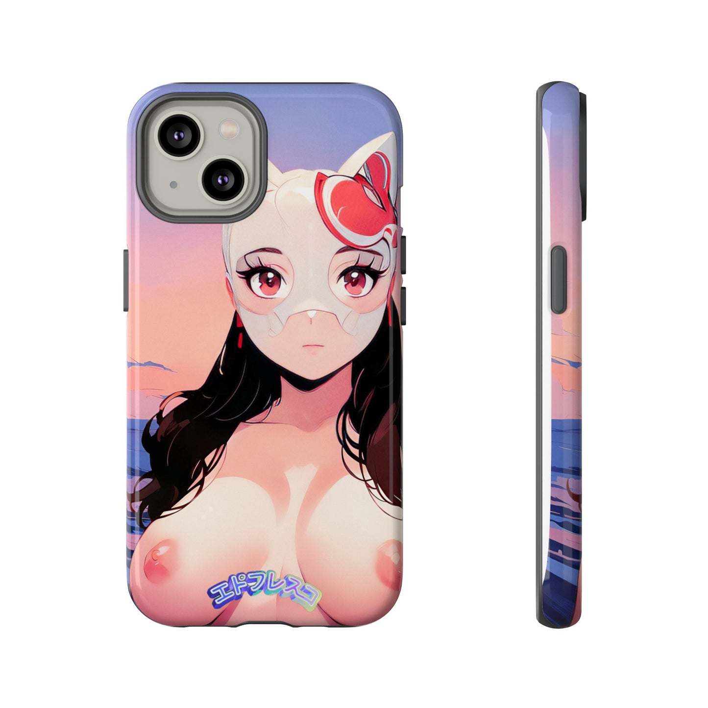 Anime Style Art Tough Cases- "Busty Sunset"