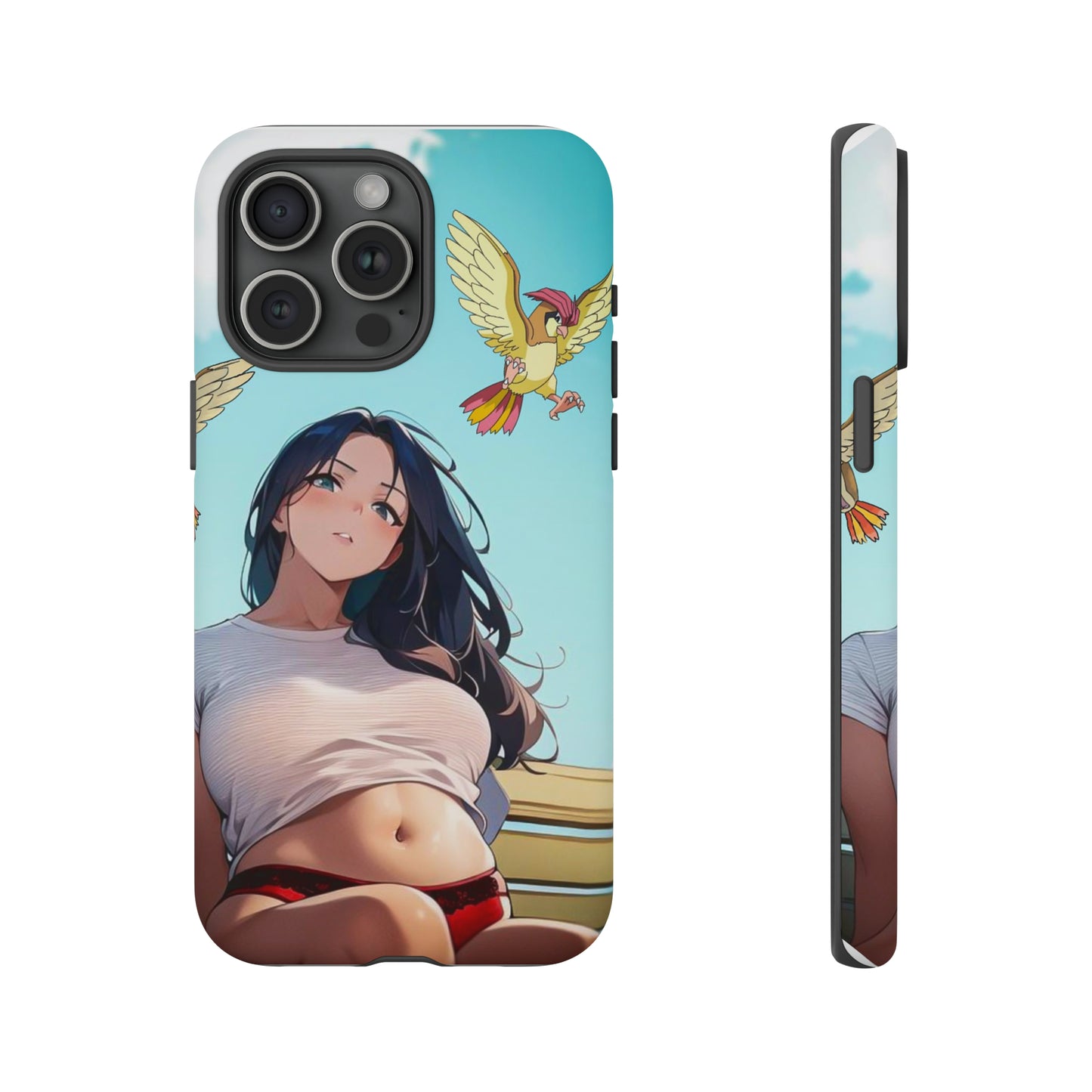 Friends in the Sky- Anime Style Art Tough Cases