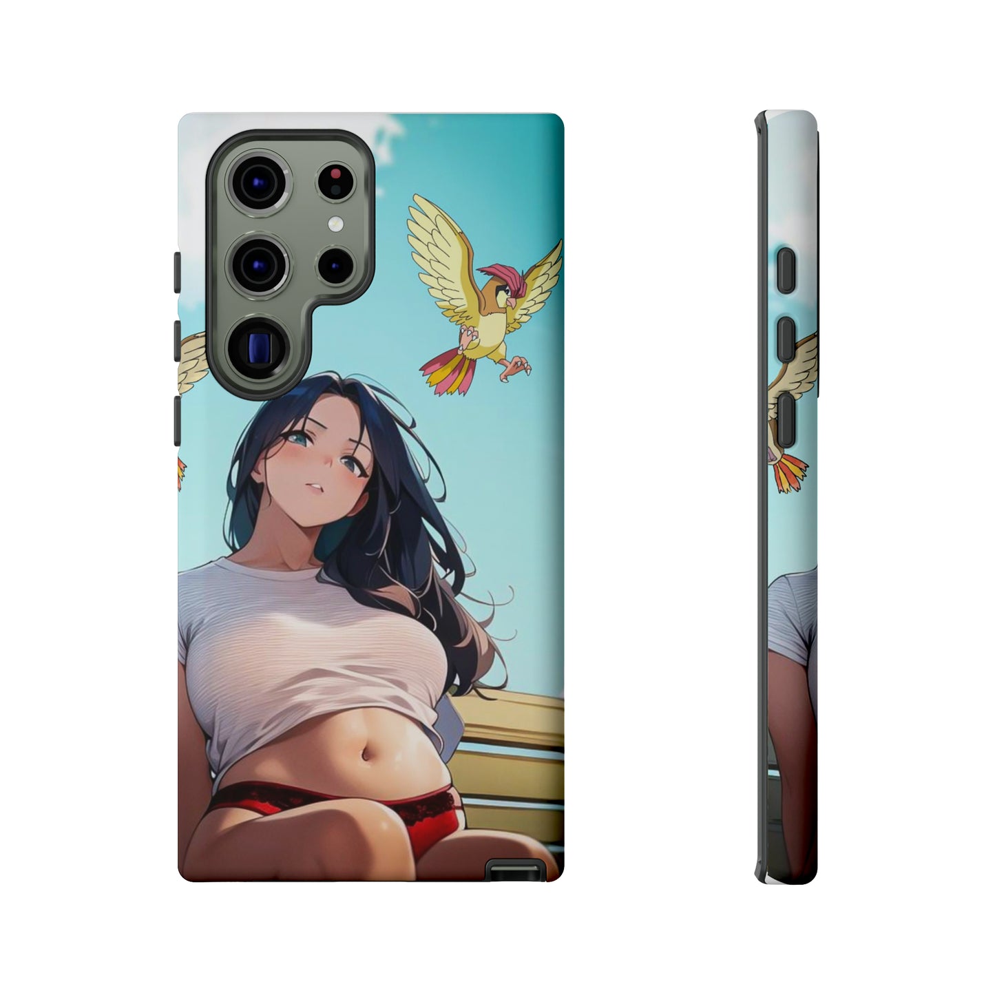 Friends in the Sky- Anime Style Art Tough Cases