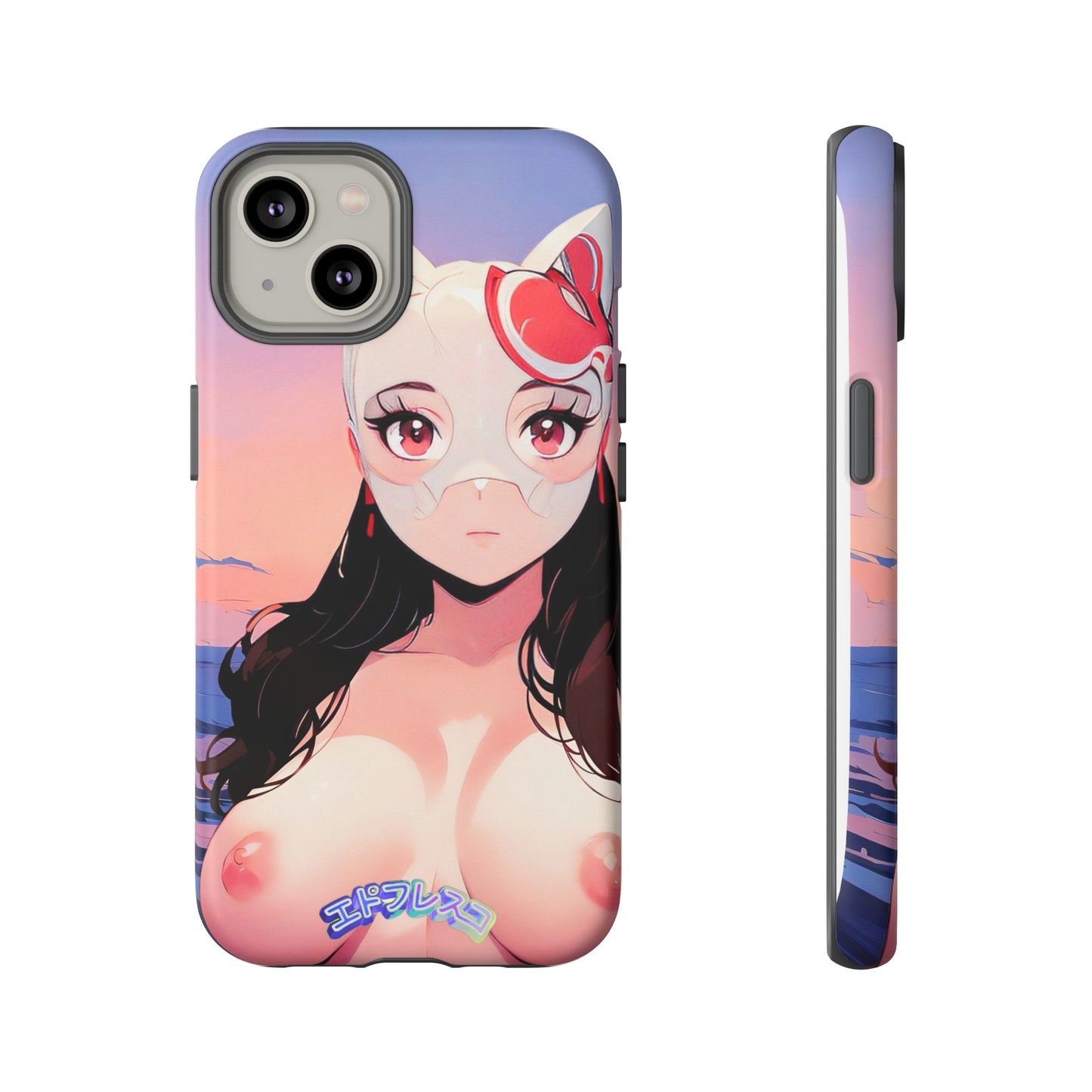 Anime Style Art Tough Cases- "Busty Sunset"
