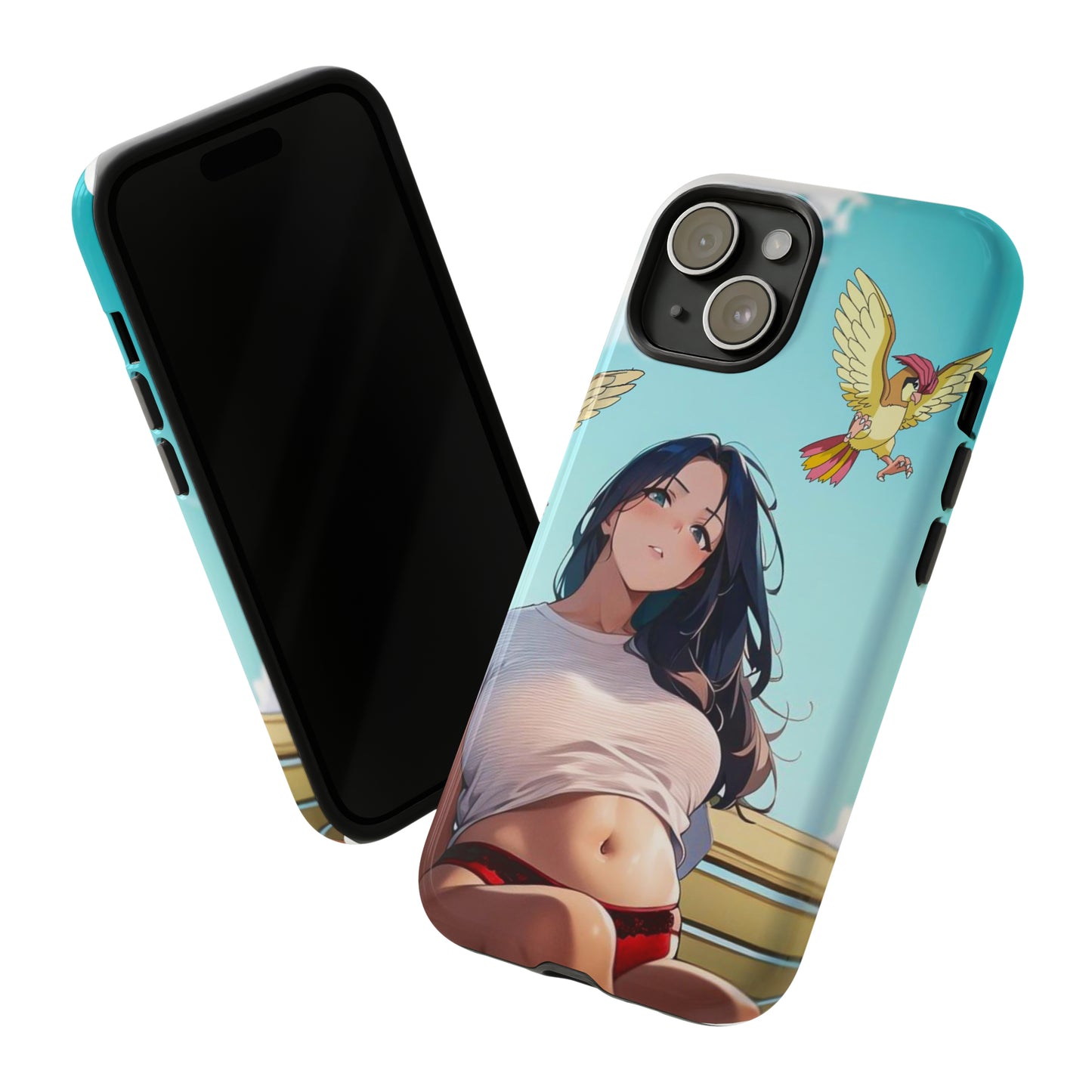 Friends in the Sky- Anime Style Art Tough Cases