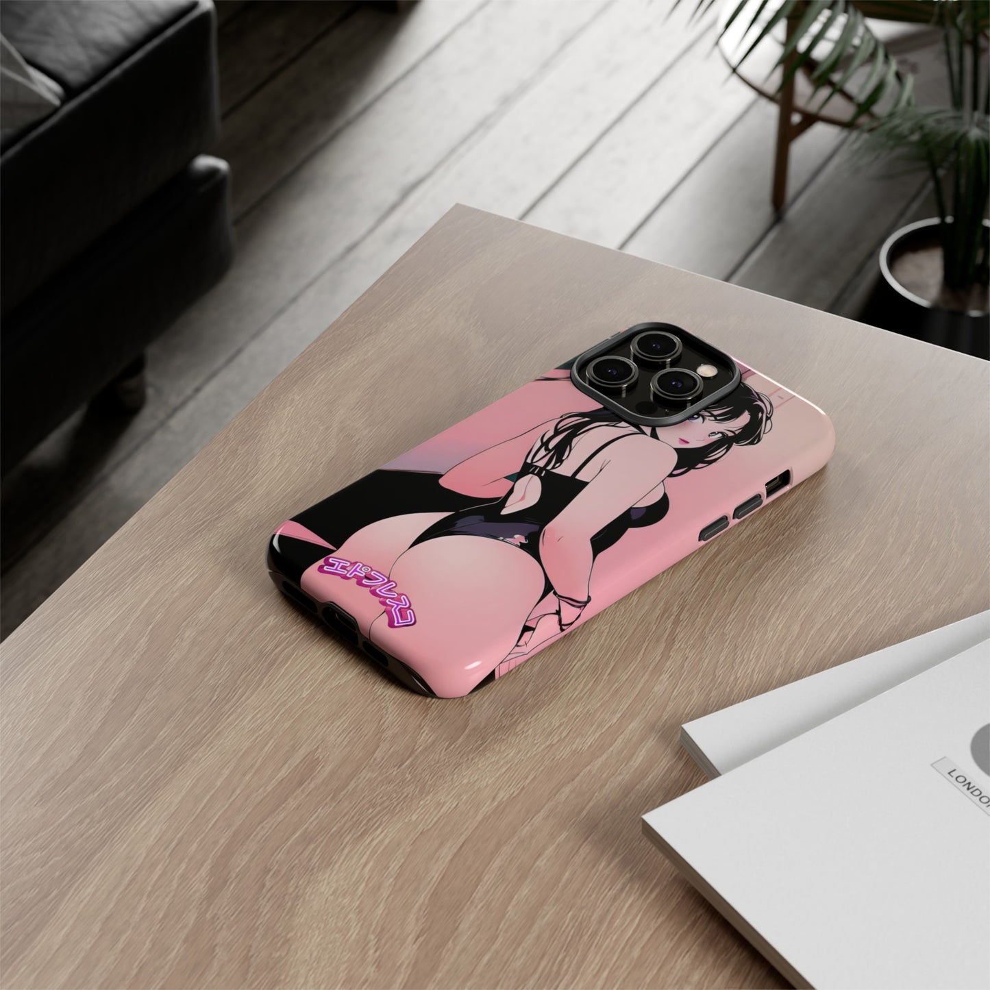 Anime Style Art Tough Cases- "Pink Party"