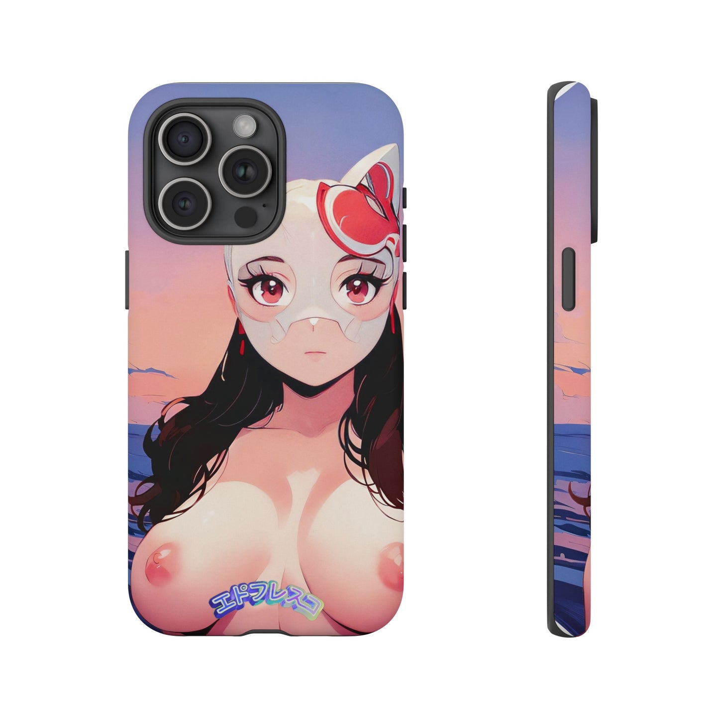Anime Style Art Tough Cases- "Busty Sunset"