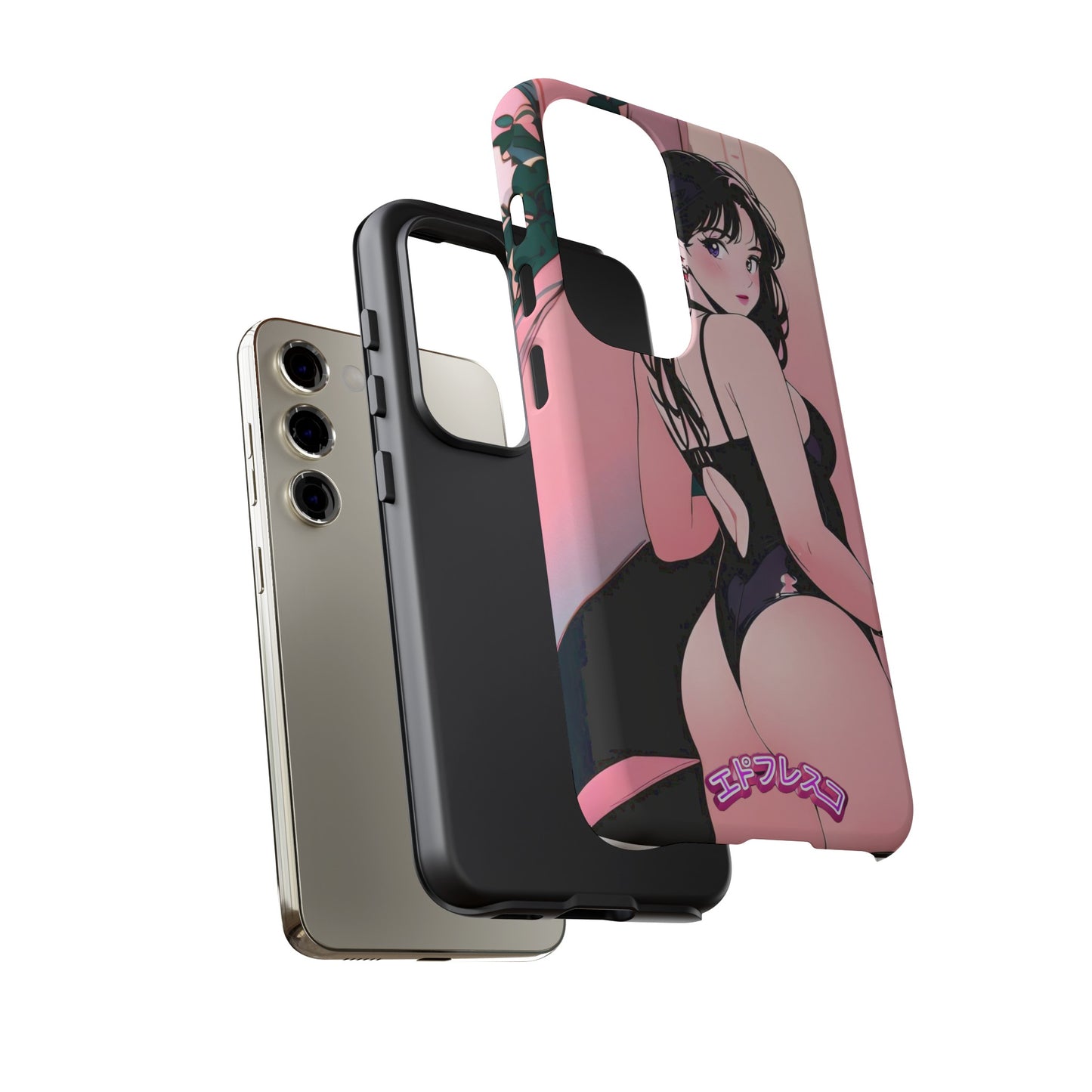 Anime Style Art Tough Cases- "Pink Party"