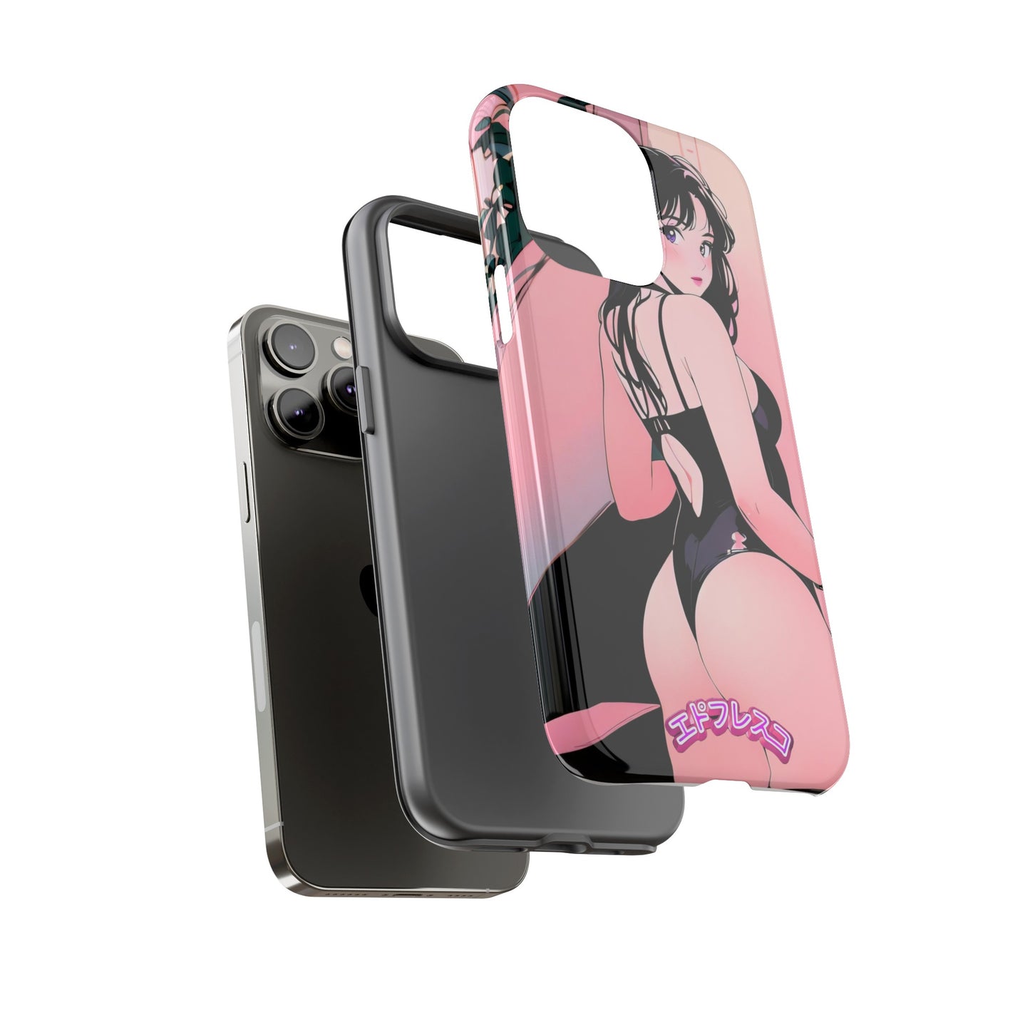Anime Style Art Tough Cases- "Pink Party"