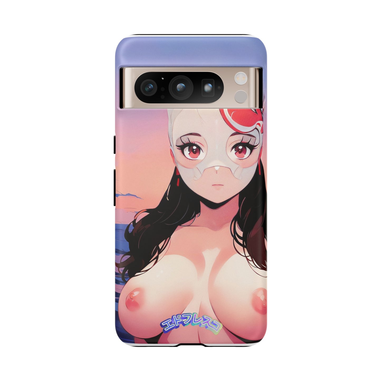 Anime Style Art Tough Cases- "Busty Sunset"