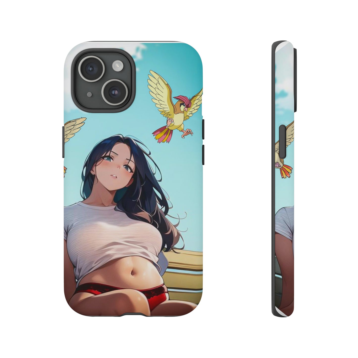 Friends in the Sky- Anime Style Art Tough Cases