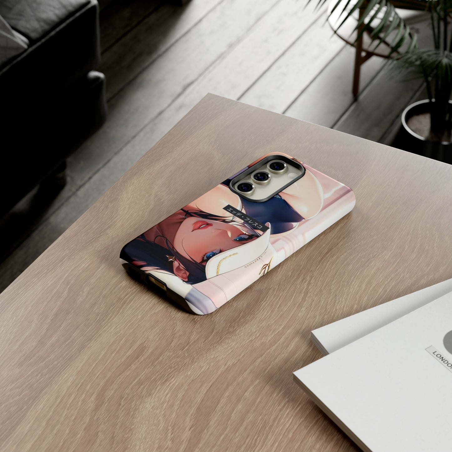 Anime Style Art Tough Cases- "She's too Kind"