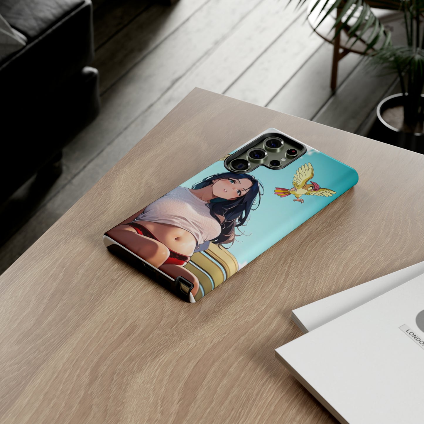 Friends in the Sky- Anime Style Art Tough Cases