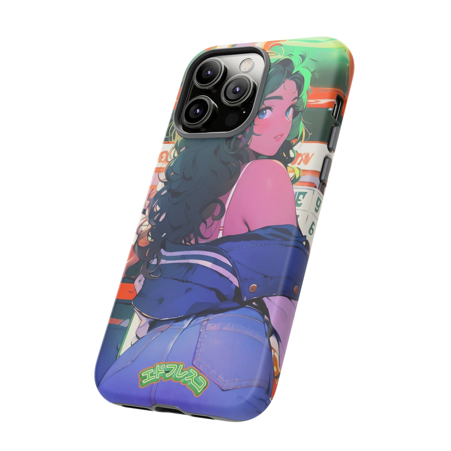Anime Style Art Tough Cases- "Brat in the Arcade"