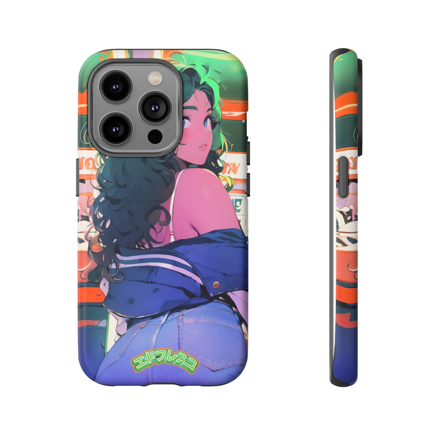Anime Style Art Tough Cases- "Brat in the Arcade"