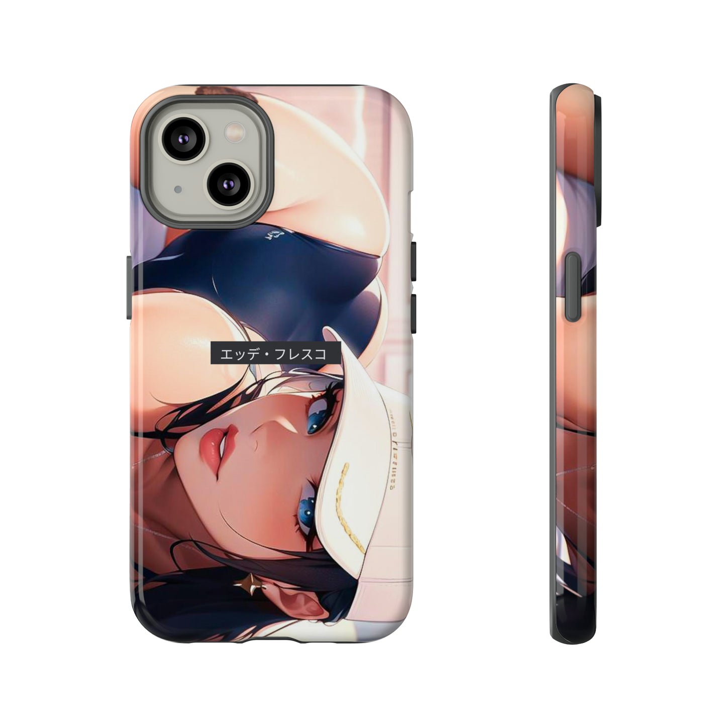 Anime Style Art Tough Cases- "She's too Kind"