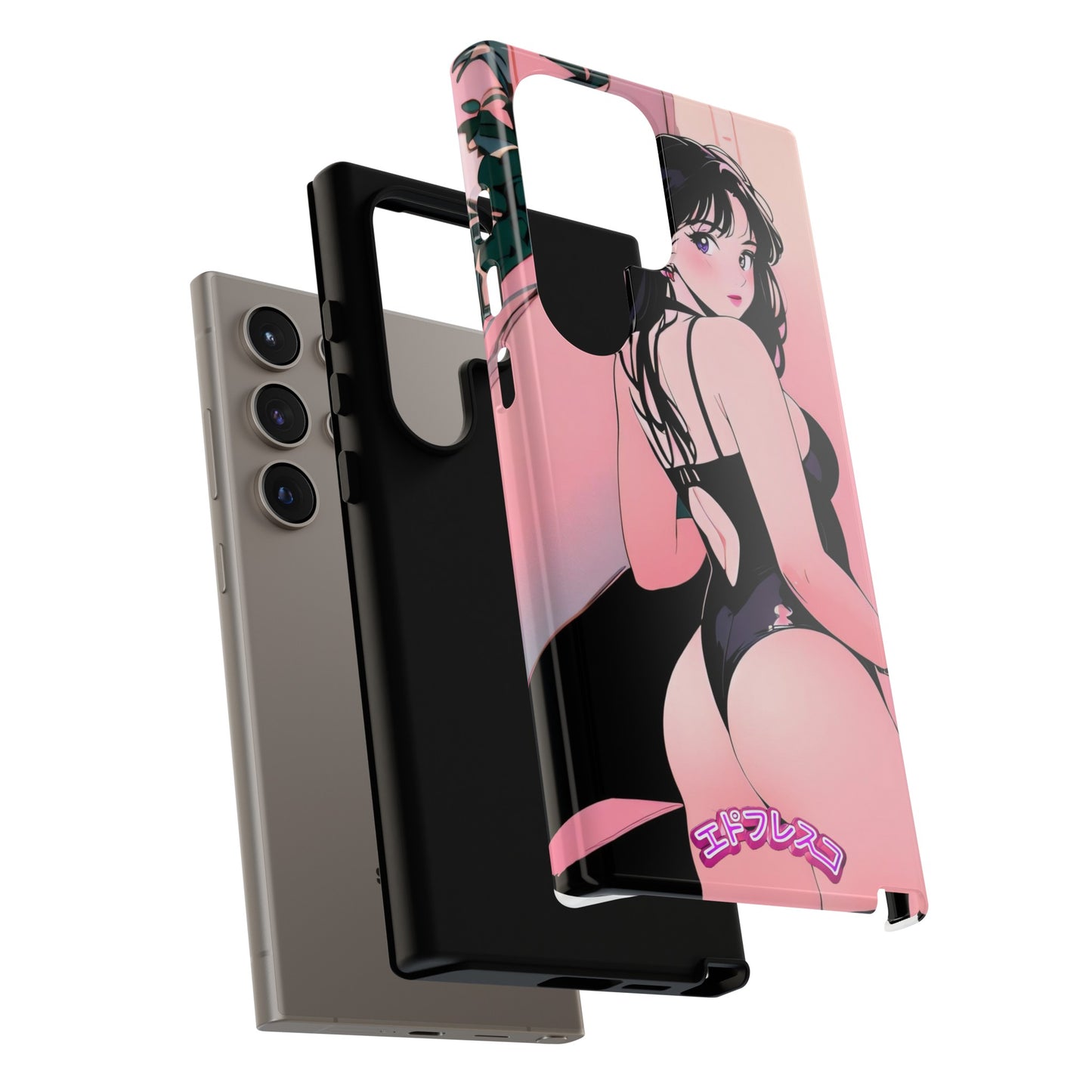 Anime Style Art Tough Cases- "Pink Party"