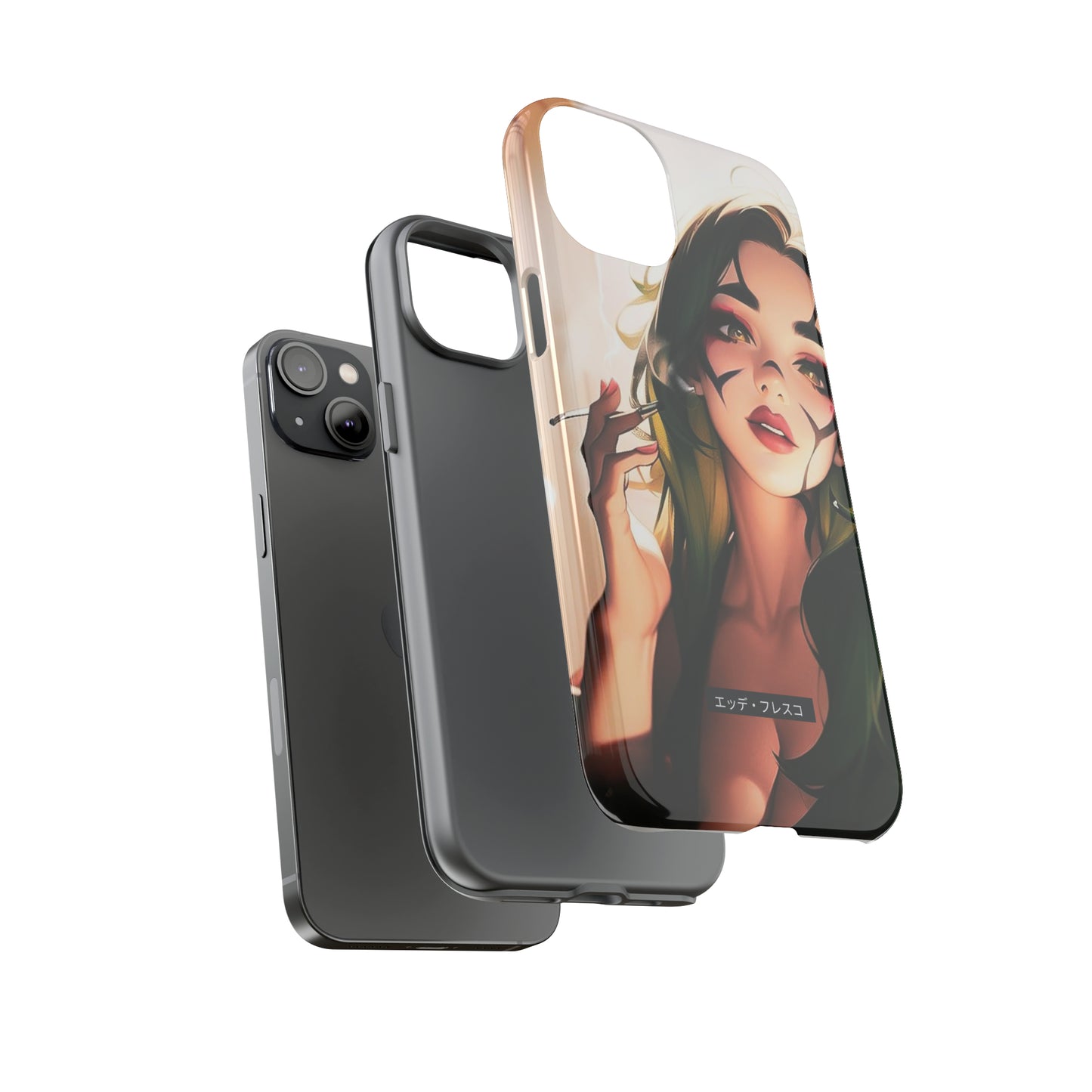 Anime Style Art Tough Cases- "My Wife is Always Smiling 2"