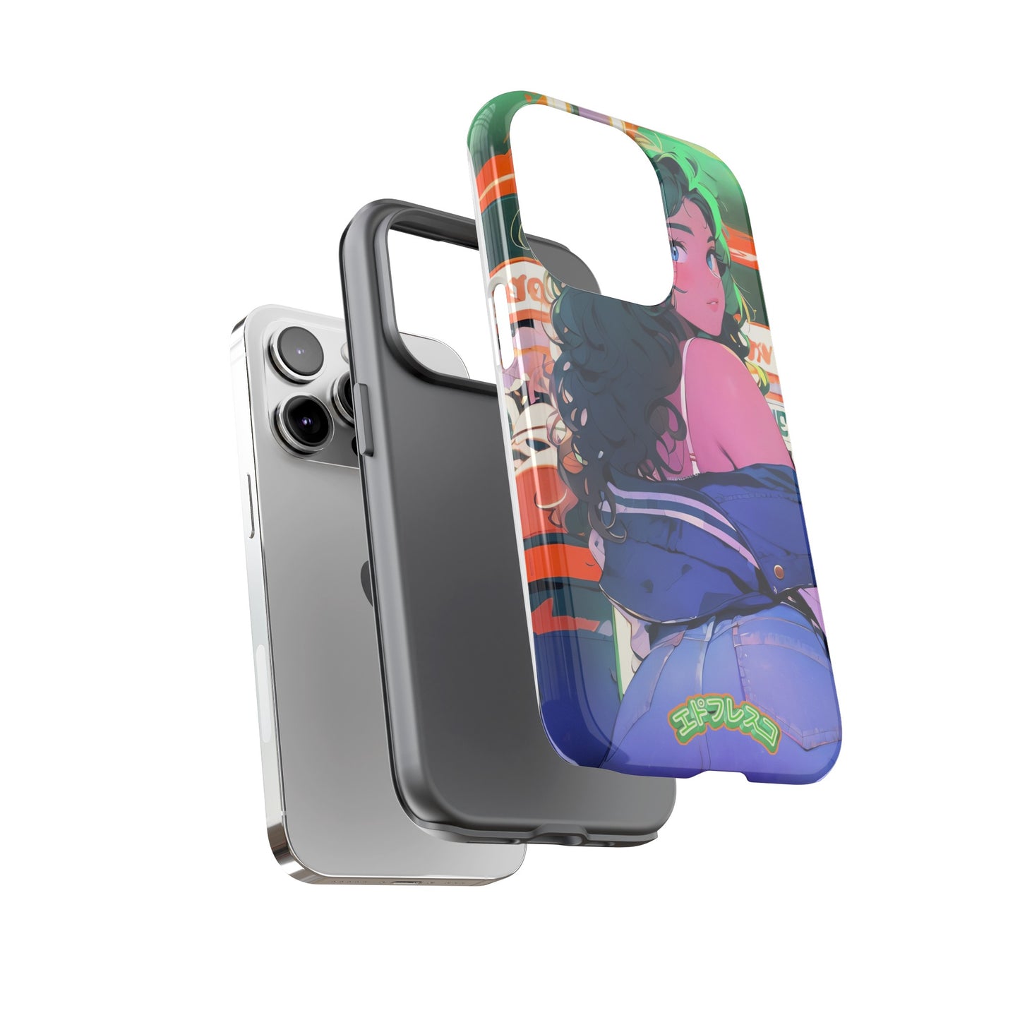 Anime Style Art Tough Cases- "Brat in the Arcade"