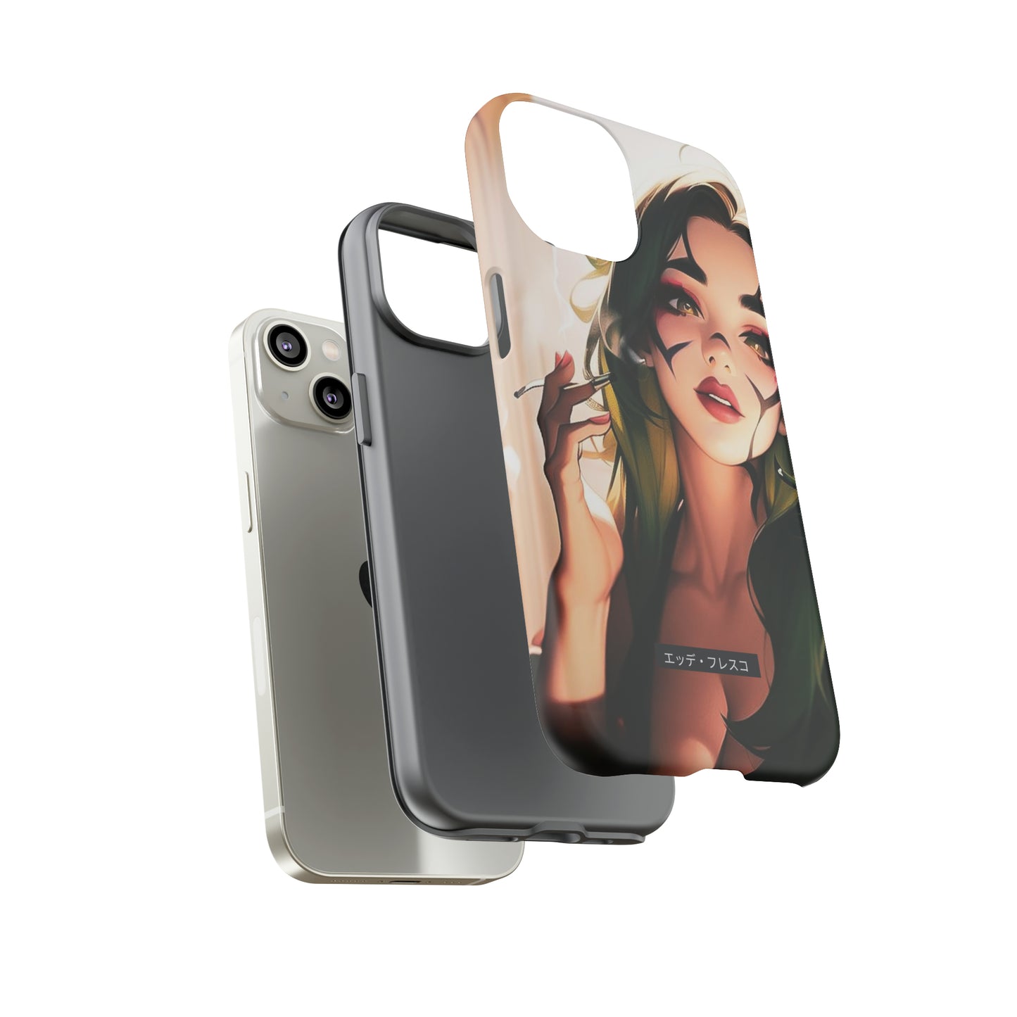 Anime Style Art Tough Cases- "My Wife is Always Smiling 2"