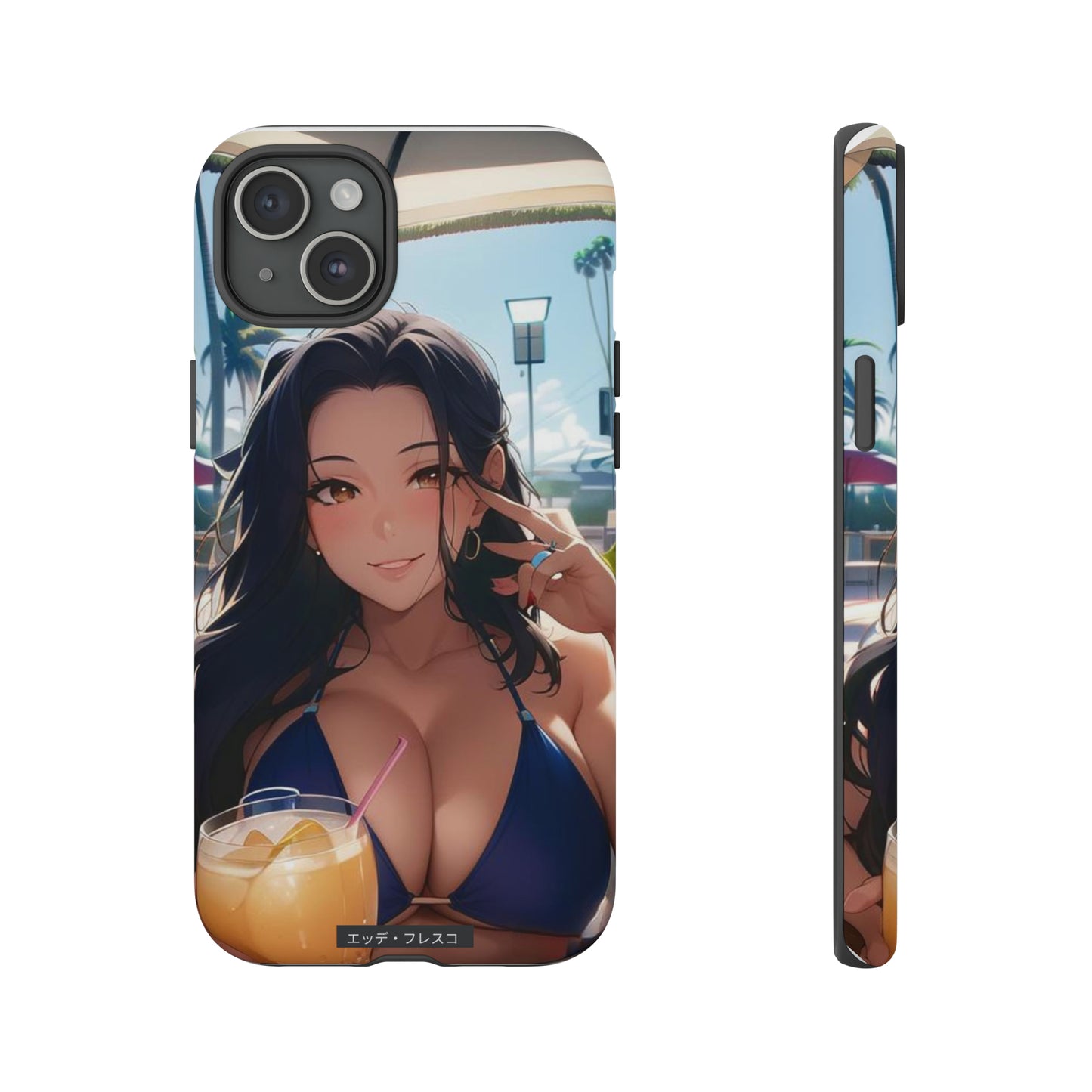 Vacation Baby- Anime Style Art Tough Cases