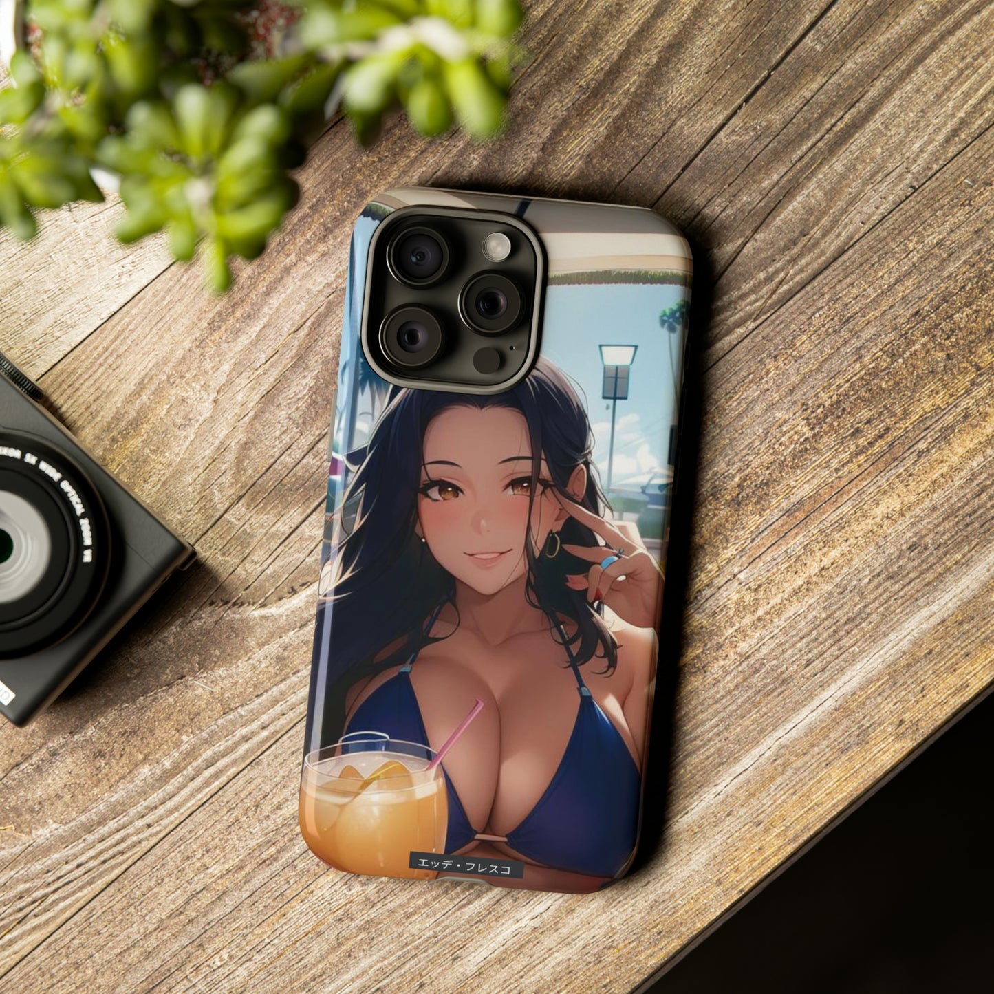 Vacation Baby- Anime Style Art Tough Cases