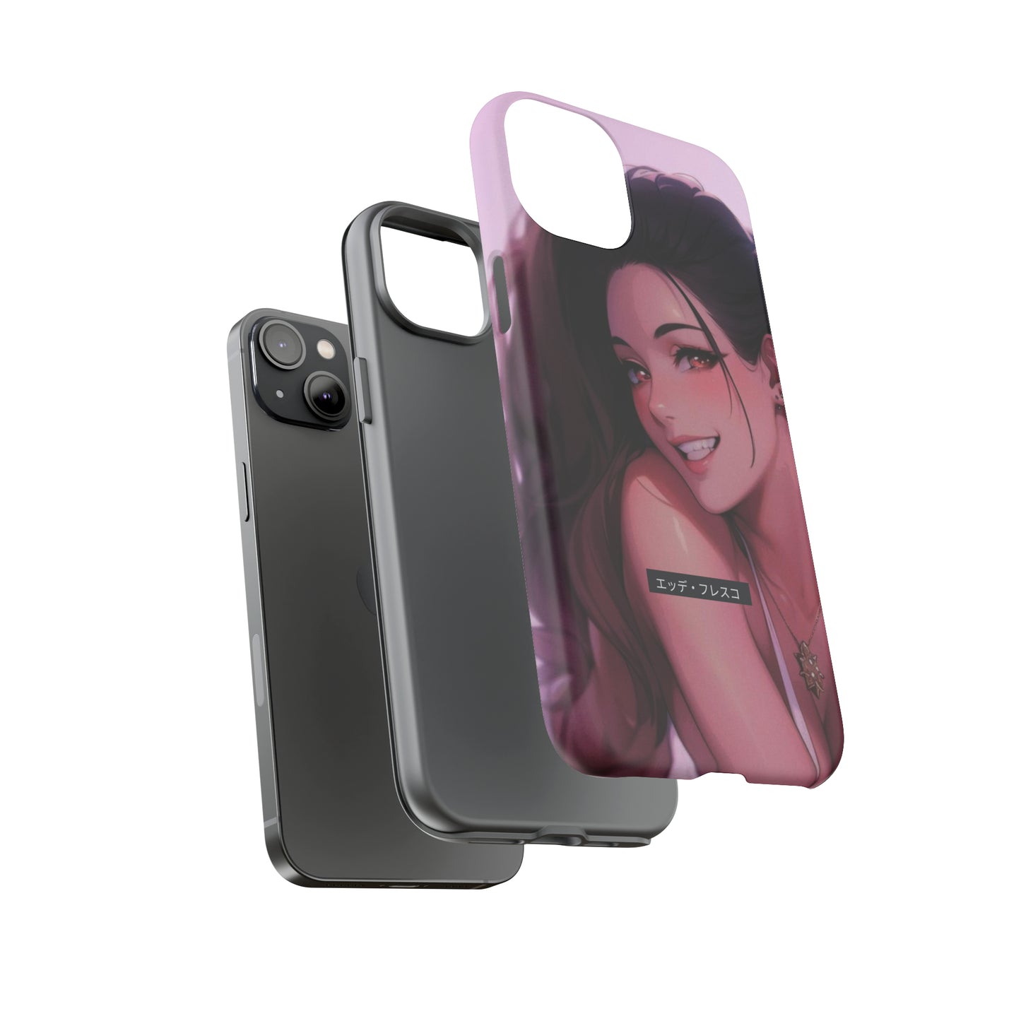 Anime Style Art Tough Cases- "80s Chick"