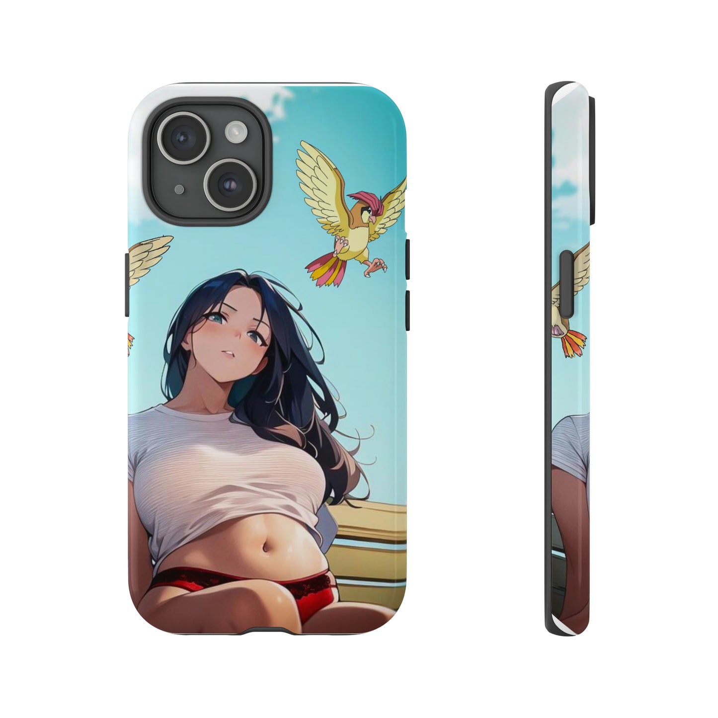 Friends in the Sky- Anime Style Art Tough Cases