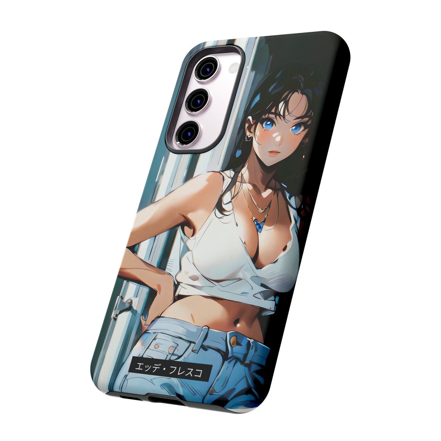 Anime Style Art Tough Cases- "She's Not Impressed"