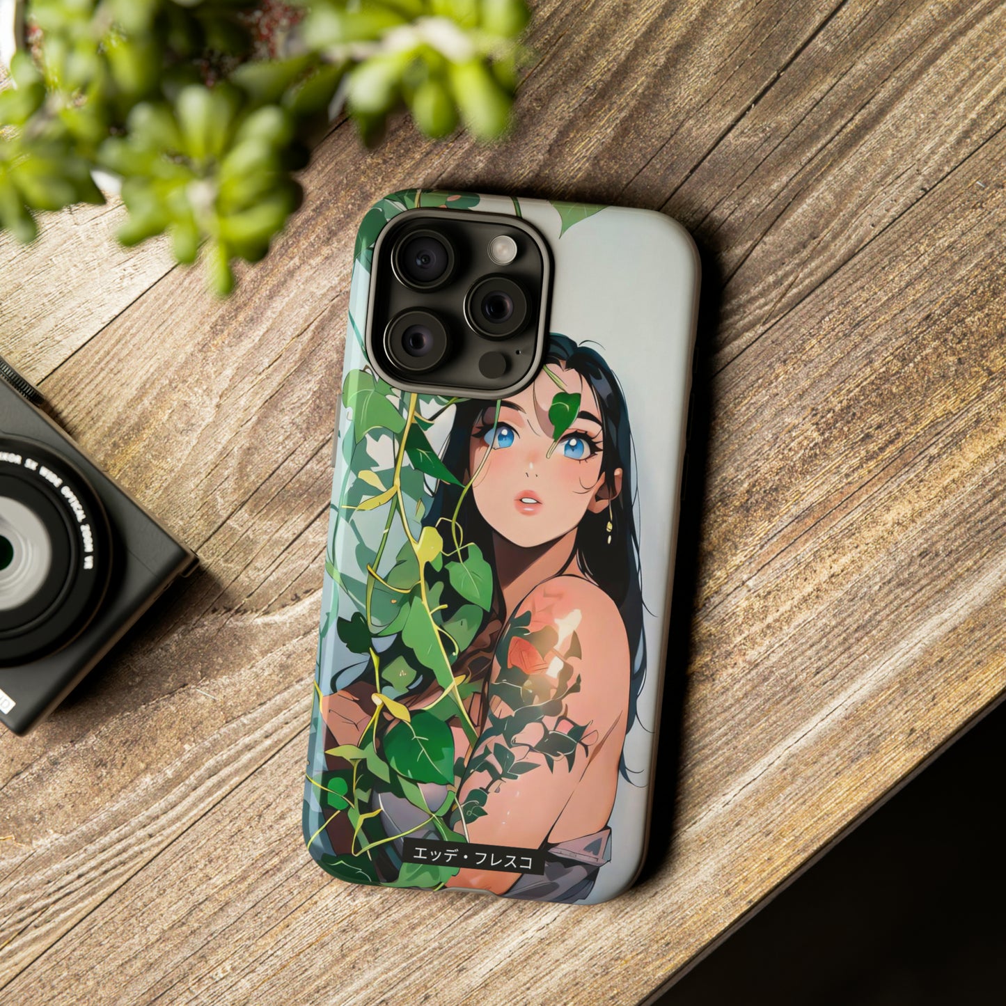 Anime Style Art Tough Cases- "She's Shy"