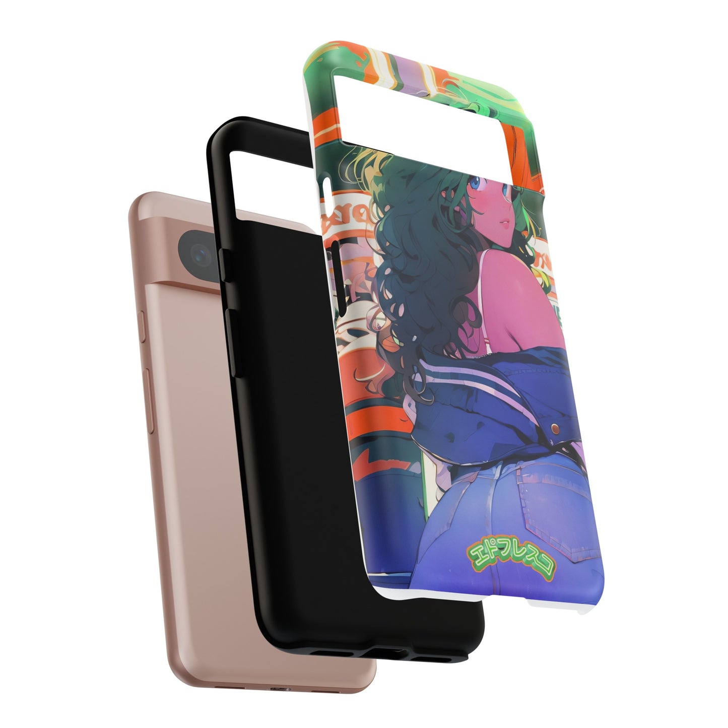 Anime Style Art Tough Cases- "Brat in the Arcade"
