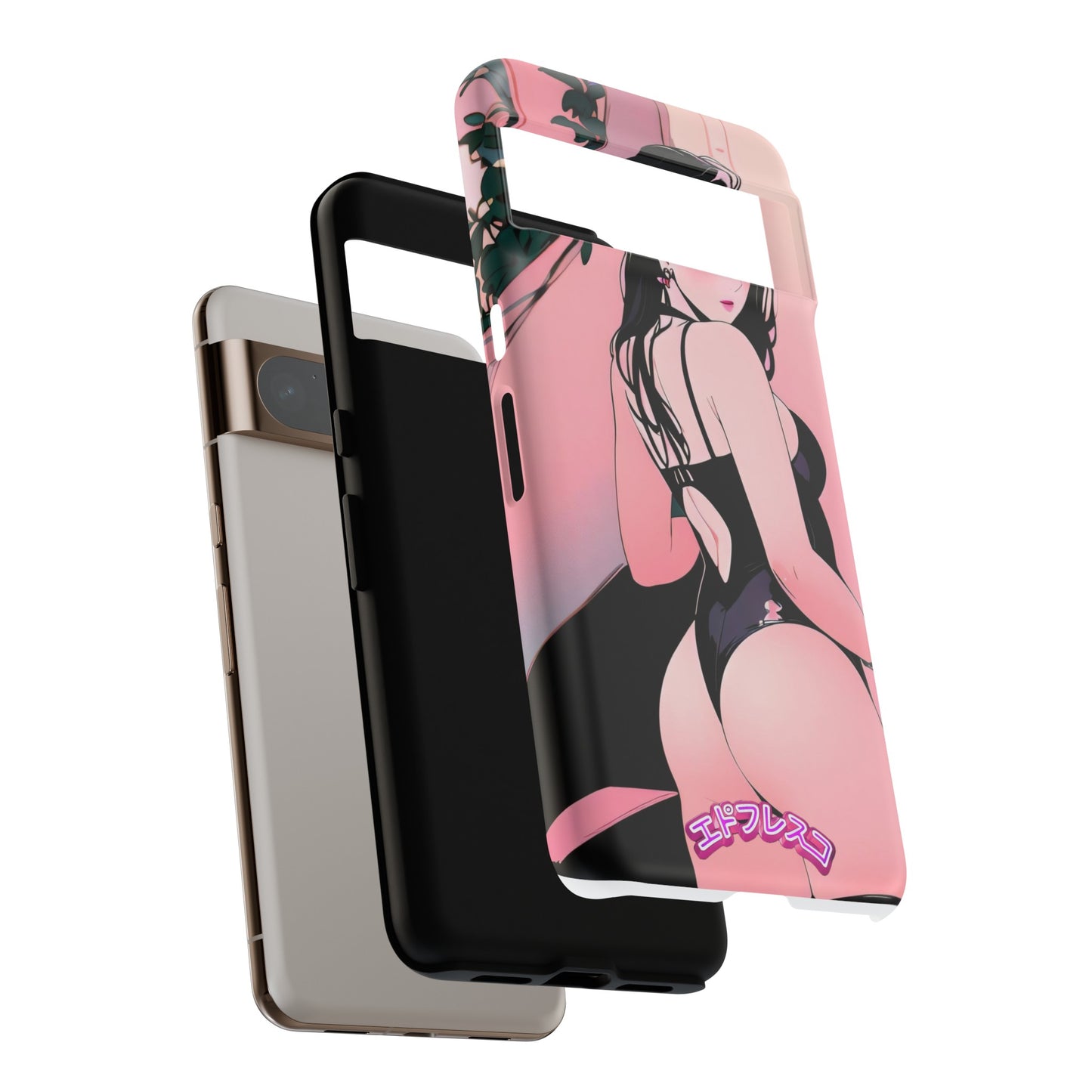 Anime Style Art Tough Cases- "Pink Party"