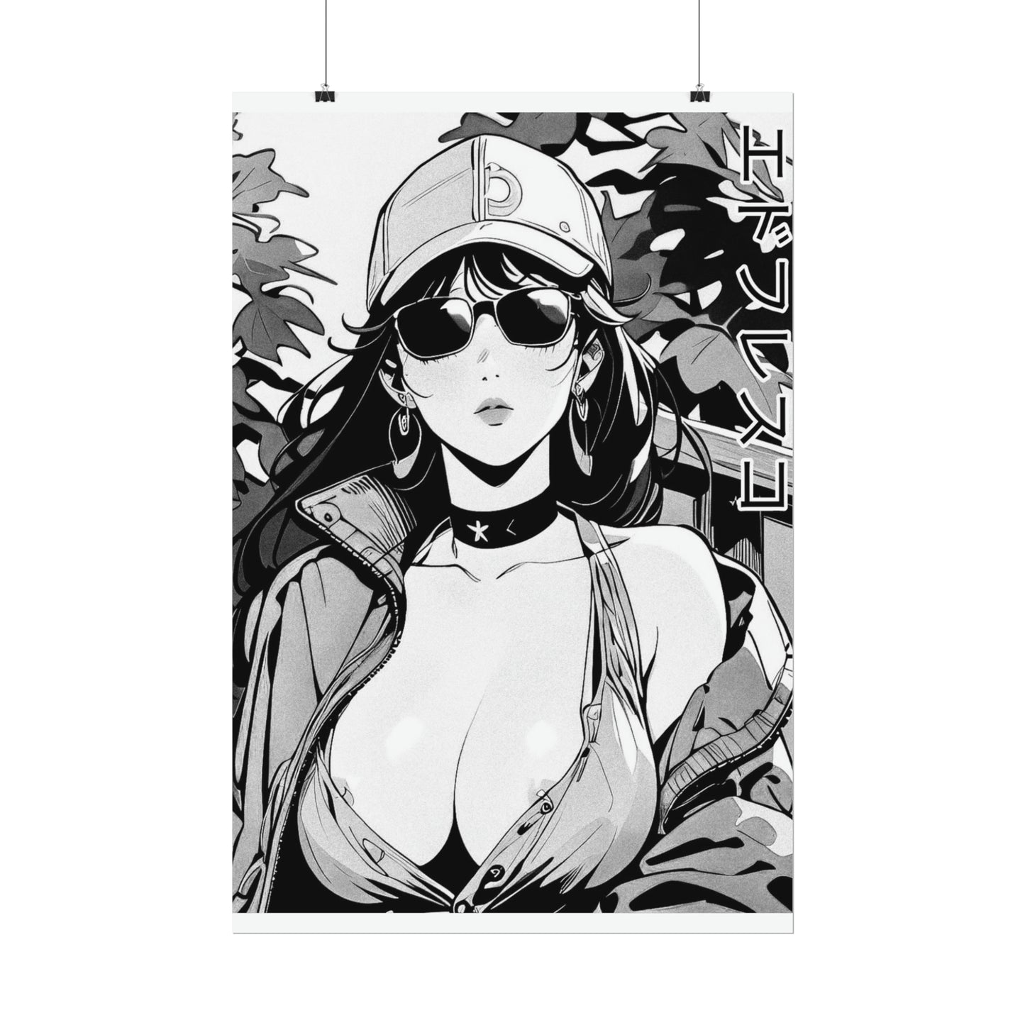 Anime Style Art Rolled Posters- "The Killer"