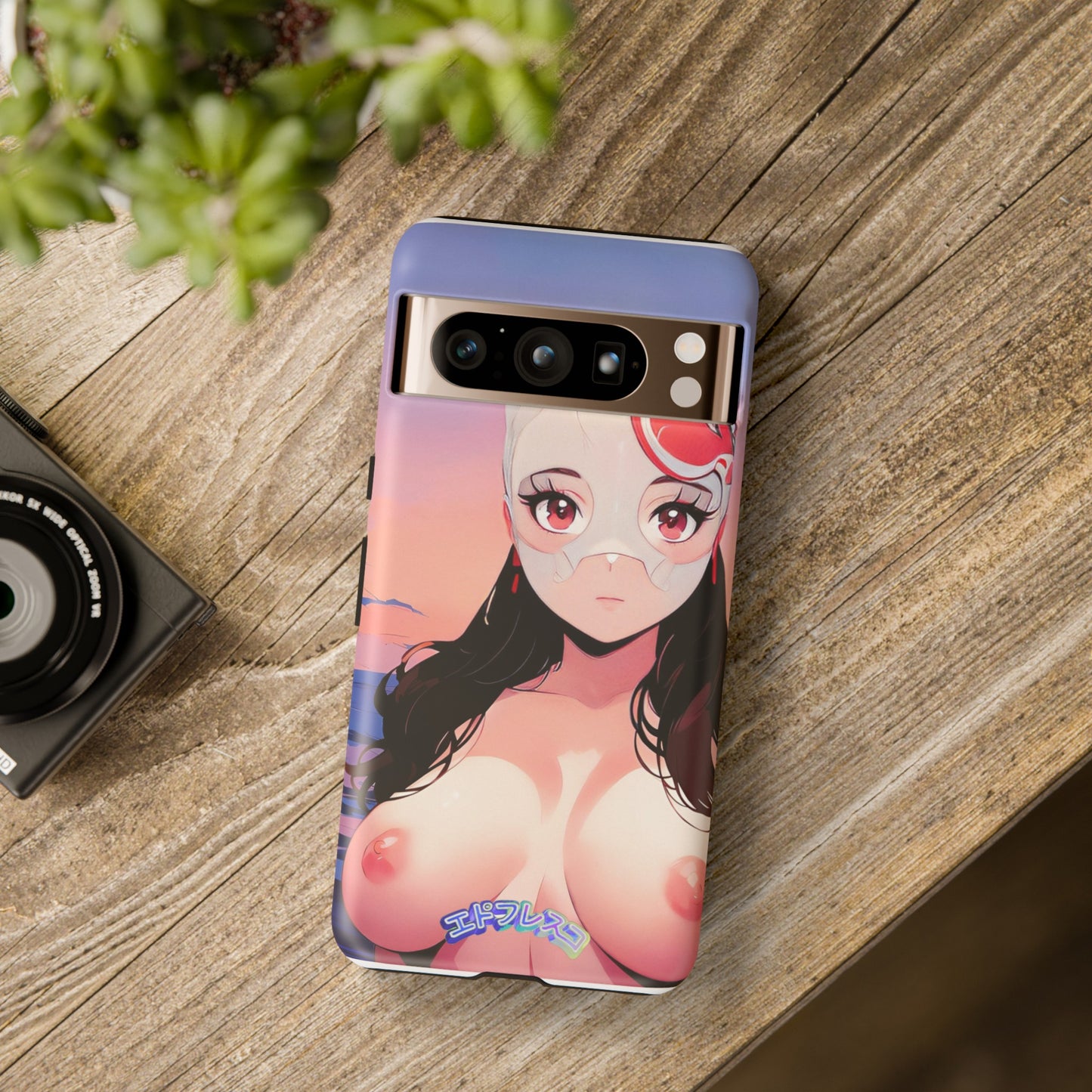 Anime Style Art Tough Cases- "Busty Sunset"