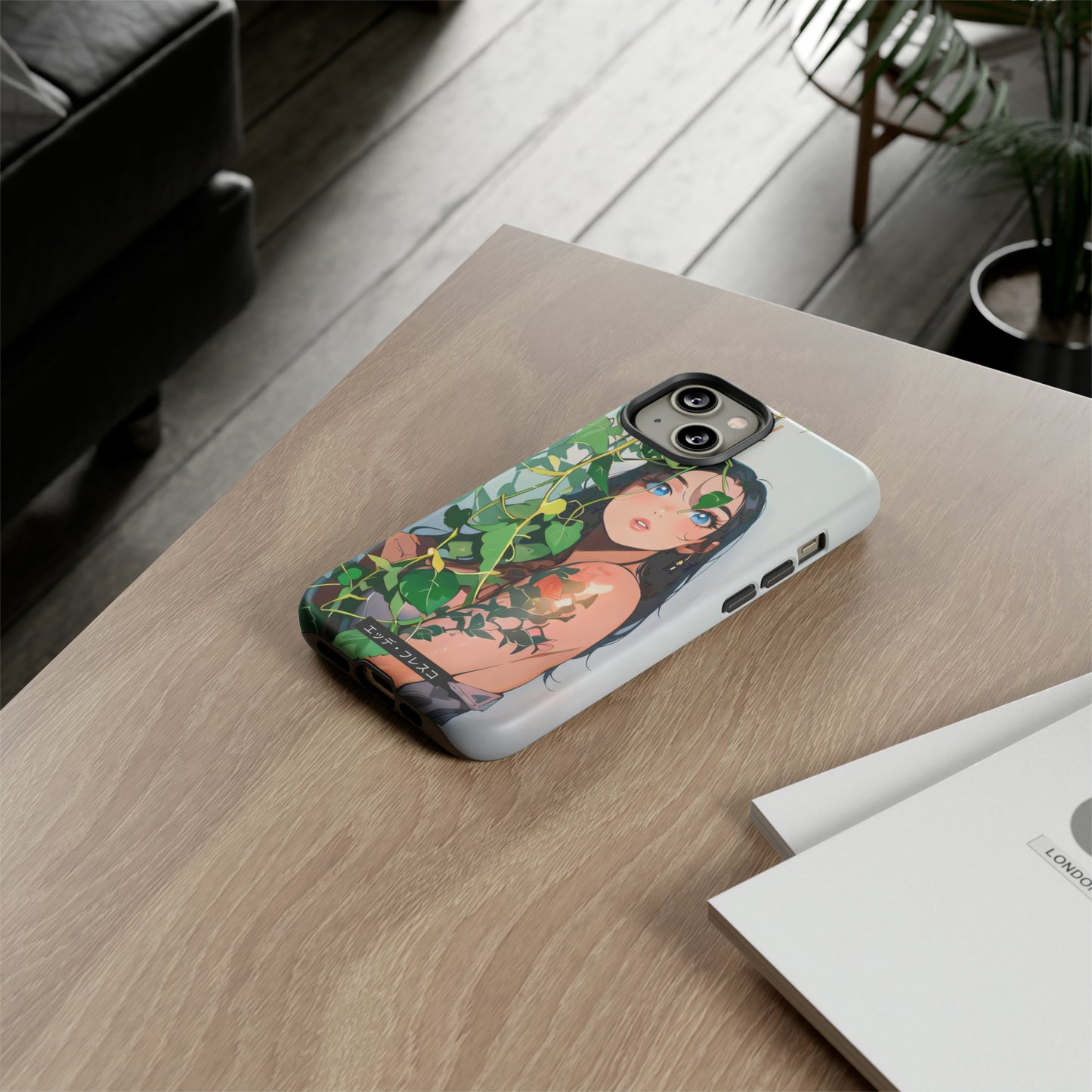 Anime Style Art Tough Cases- "She's Shy"