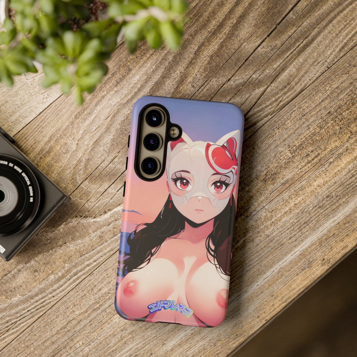 Anime Style Art Tough Cases- "Busty Sunset"