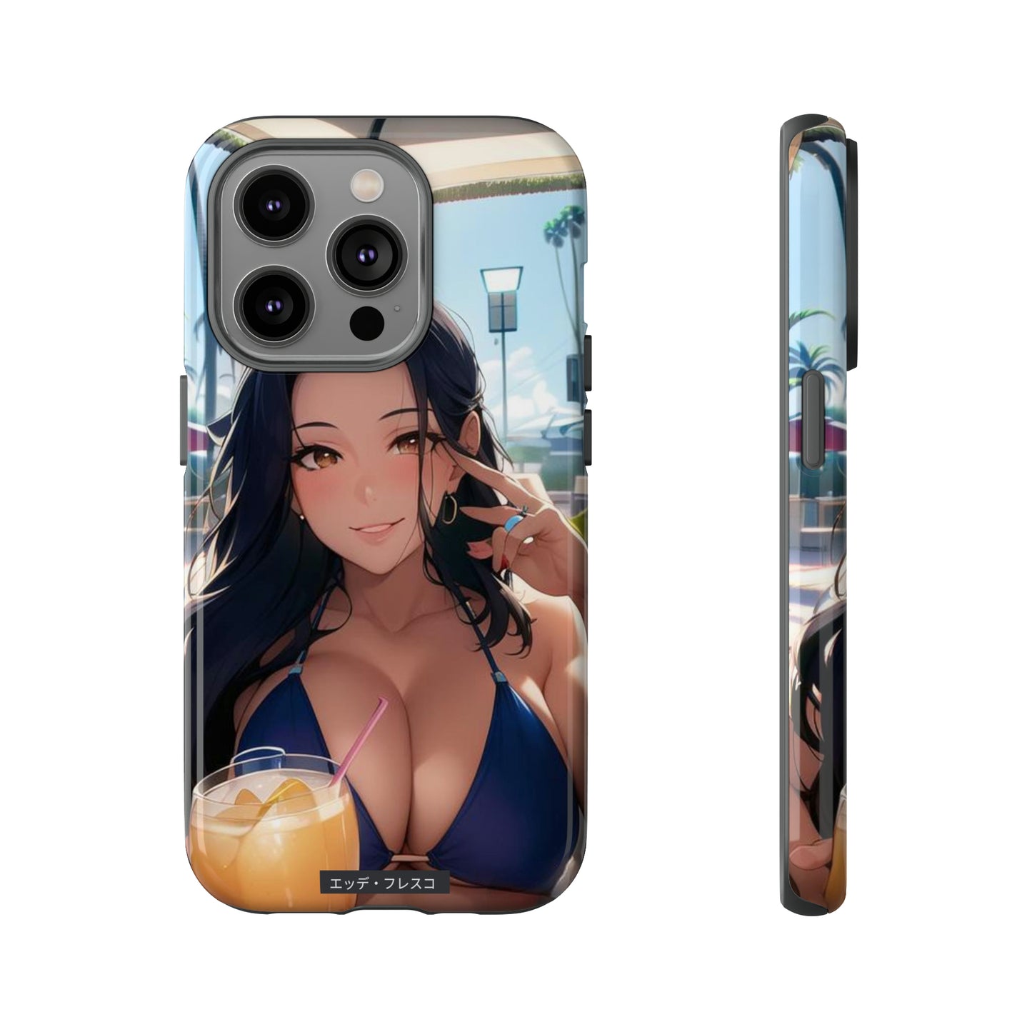 Vacation Baby- Anime Style Art Tough Cases