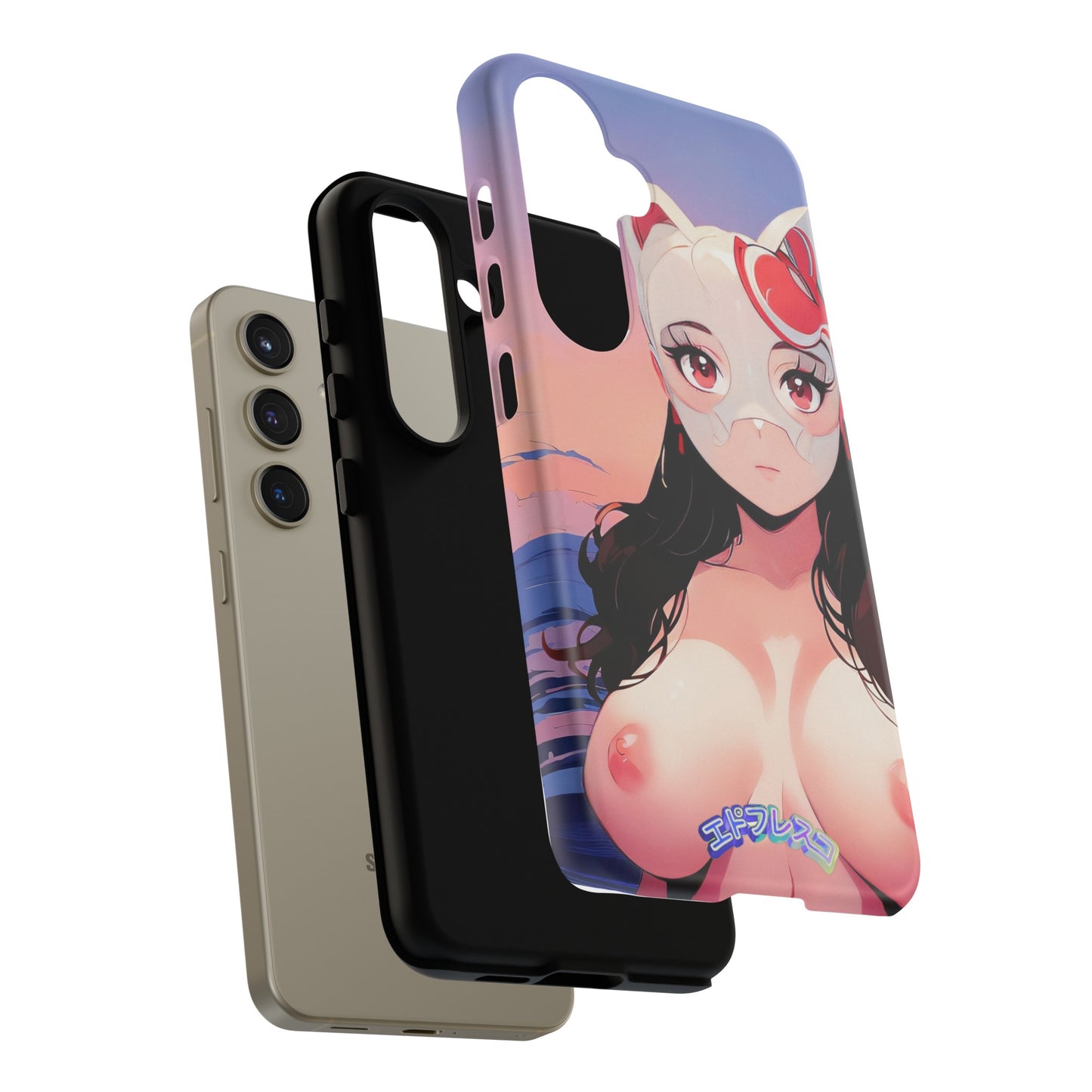 Anime Style Art Tough Cases- "Busty Sunset"