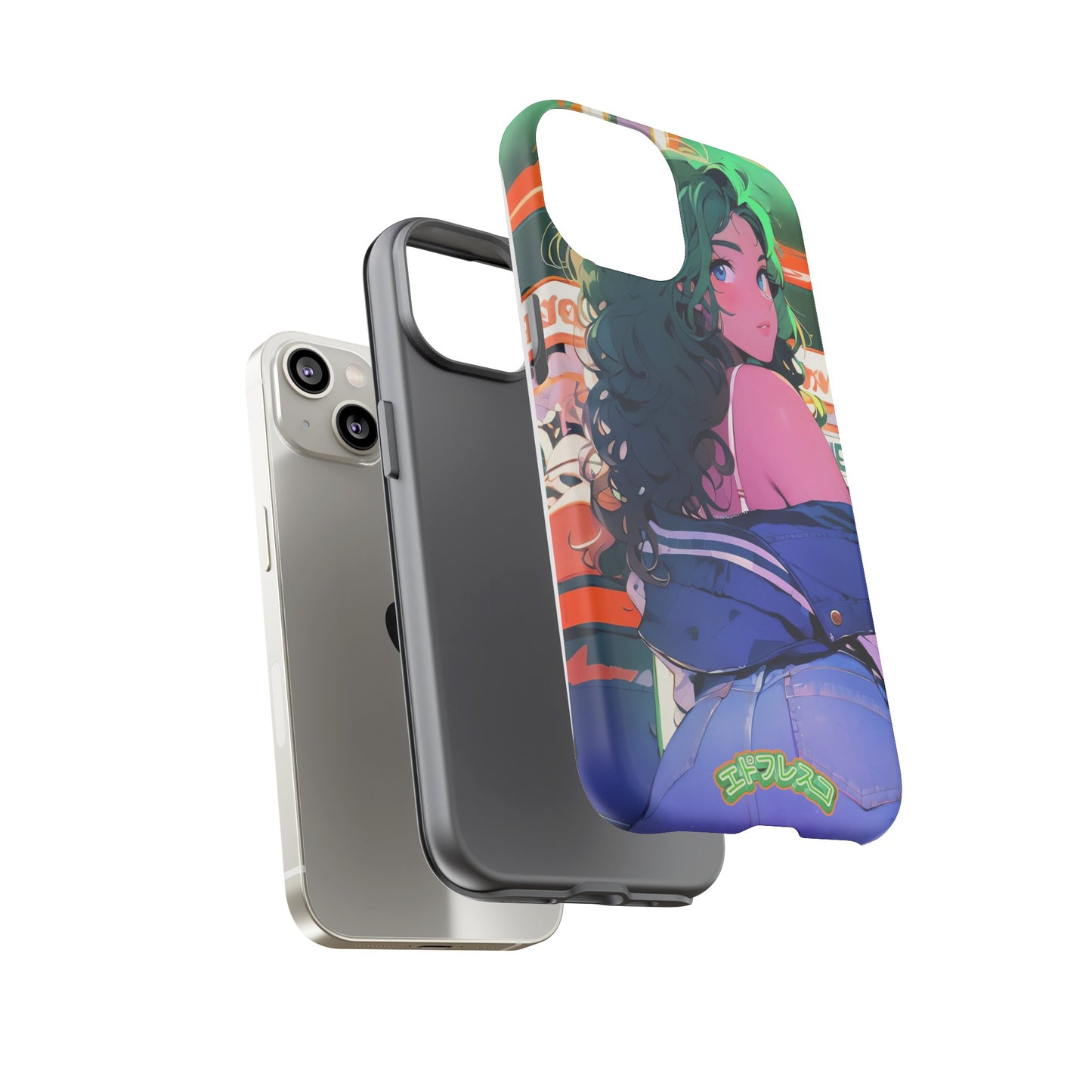 Anime Style Art Tough Cases- "Brat in the Arcade"