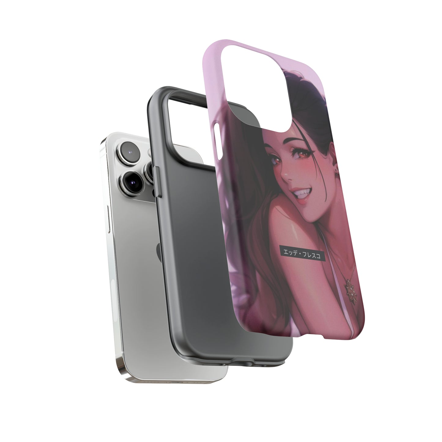 Anime Style Art Tough Cases- "80s Chick"
