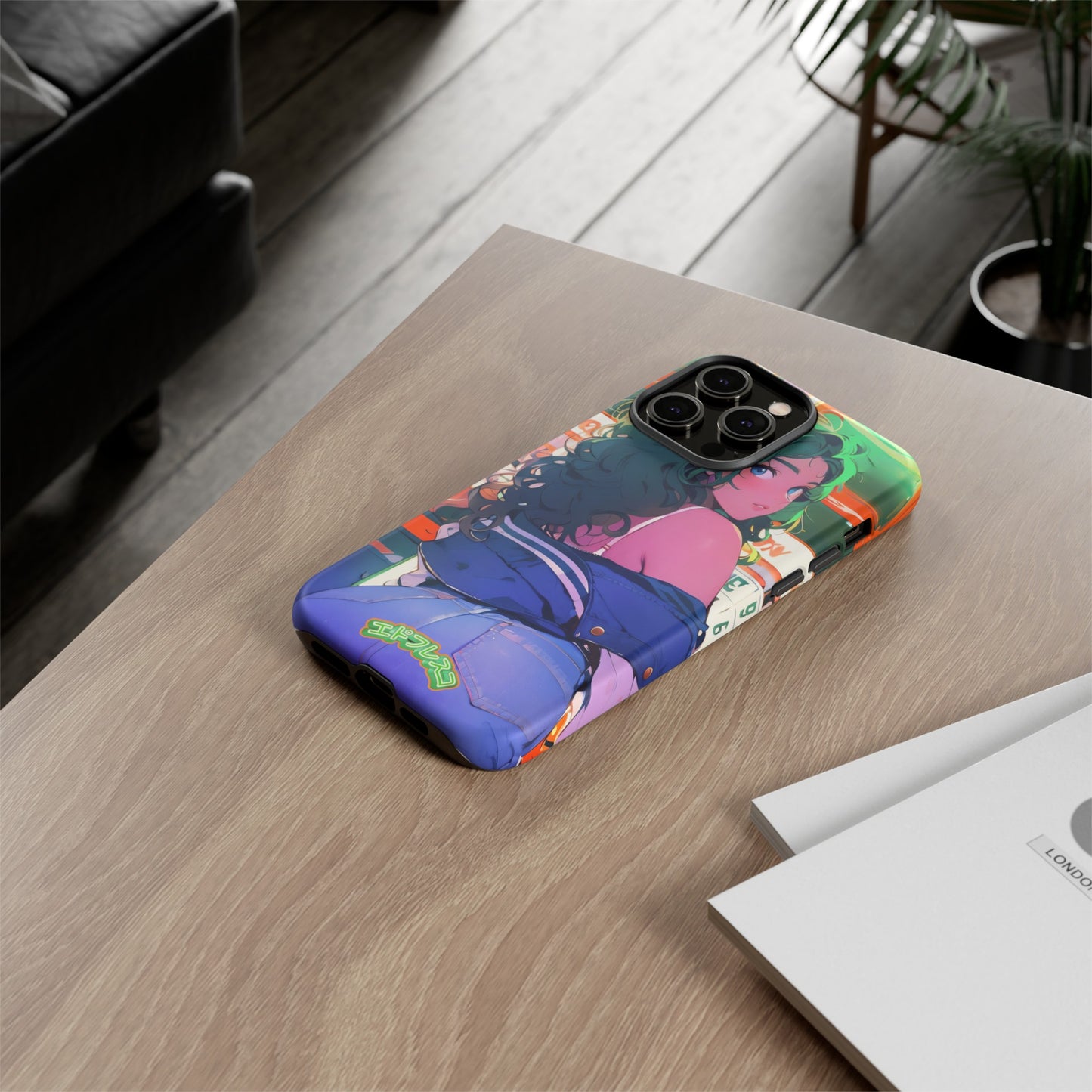 Anime Style Art Tough Cases- "Brat in the Arcade"
