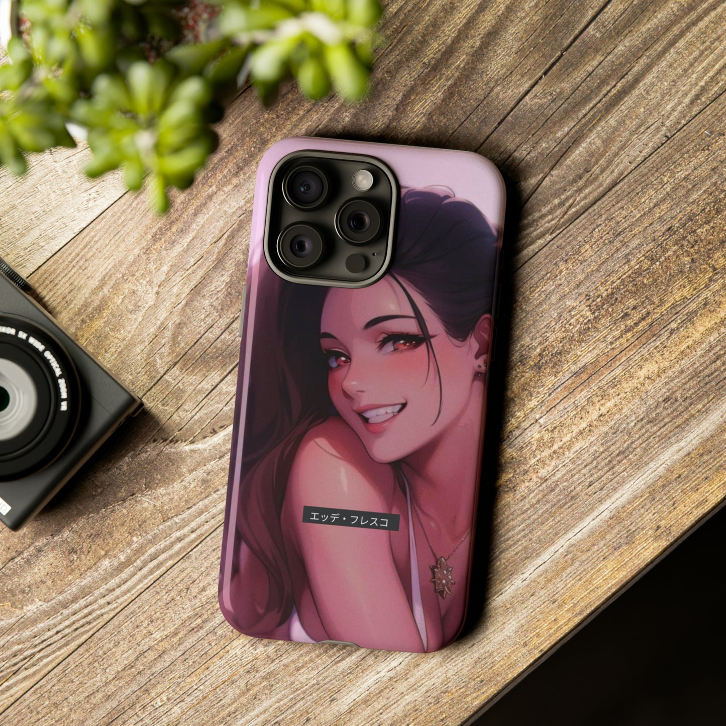 Anime Style Art Tough Cases- "80s Chick"