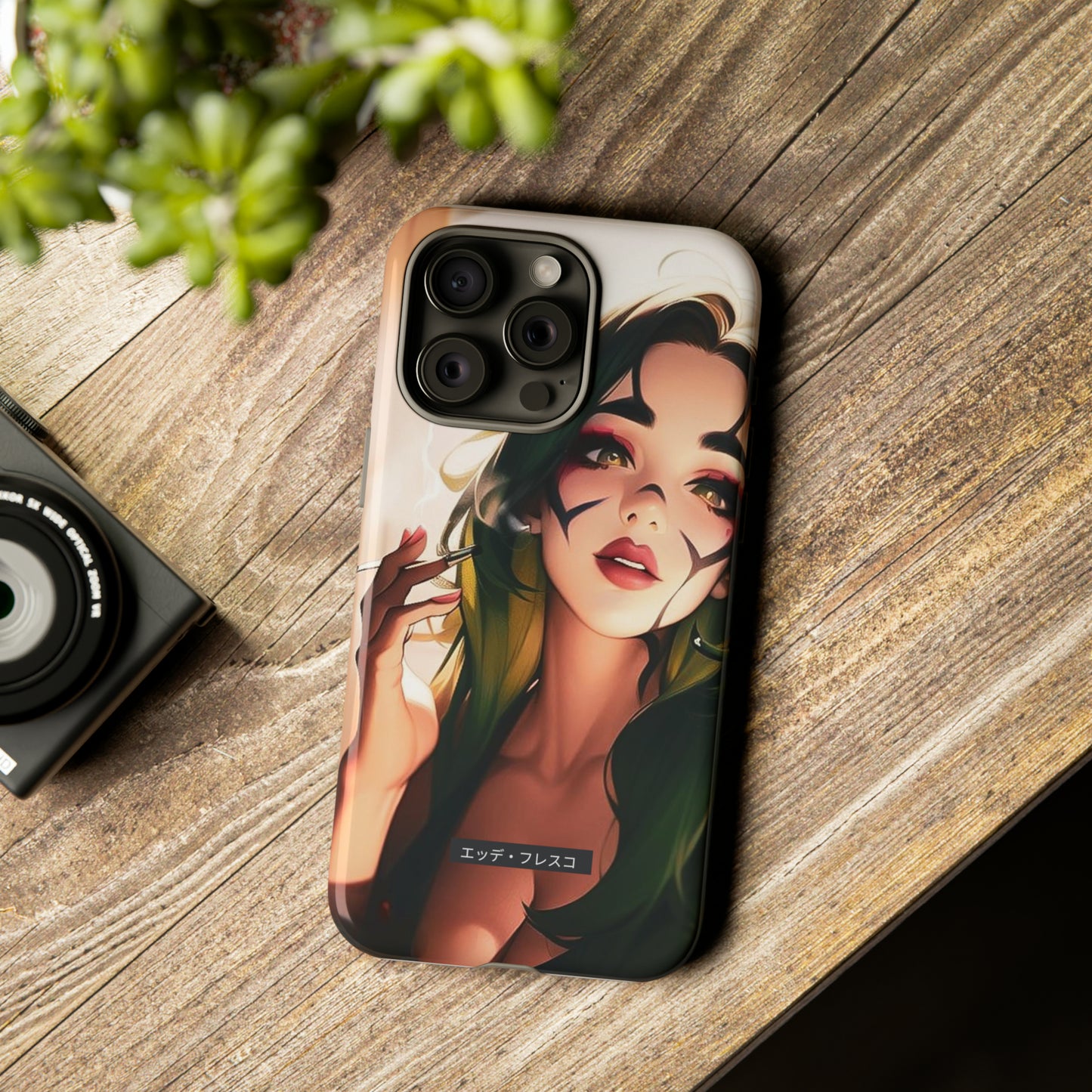 Anime Style Art Tough Cases- "My Wife is Always Smiling 2"
