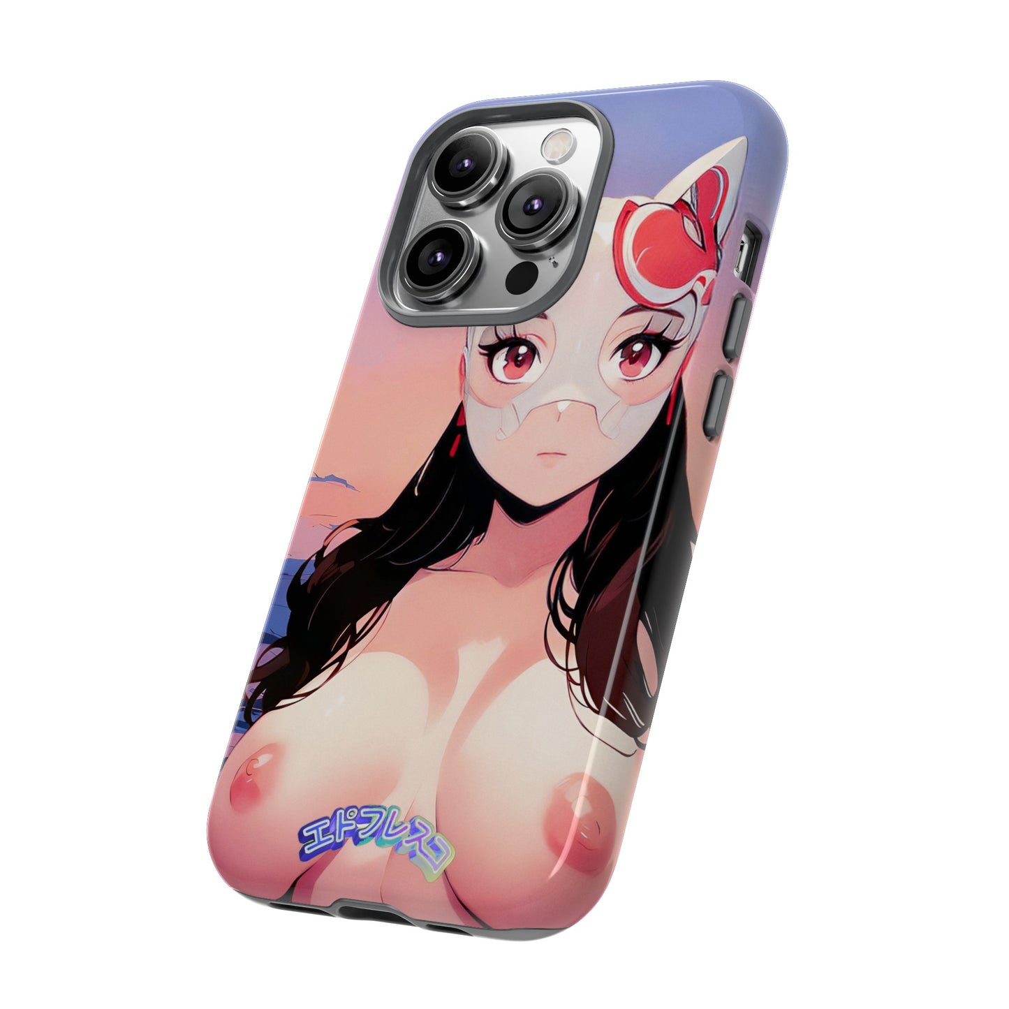 Anime Style Art Tough Cases- "Busty Sunset"