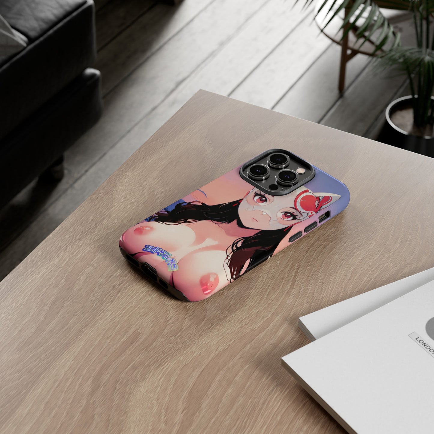 Anime Style Art Tough Cases- "Busty Sunset"