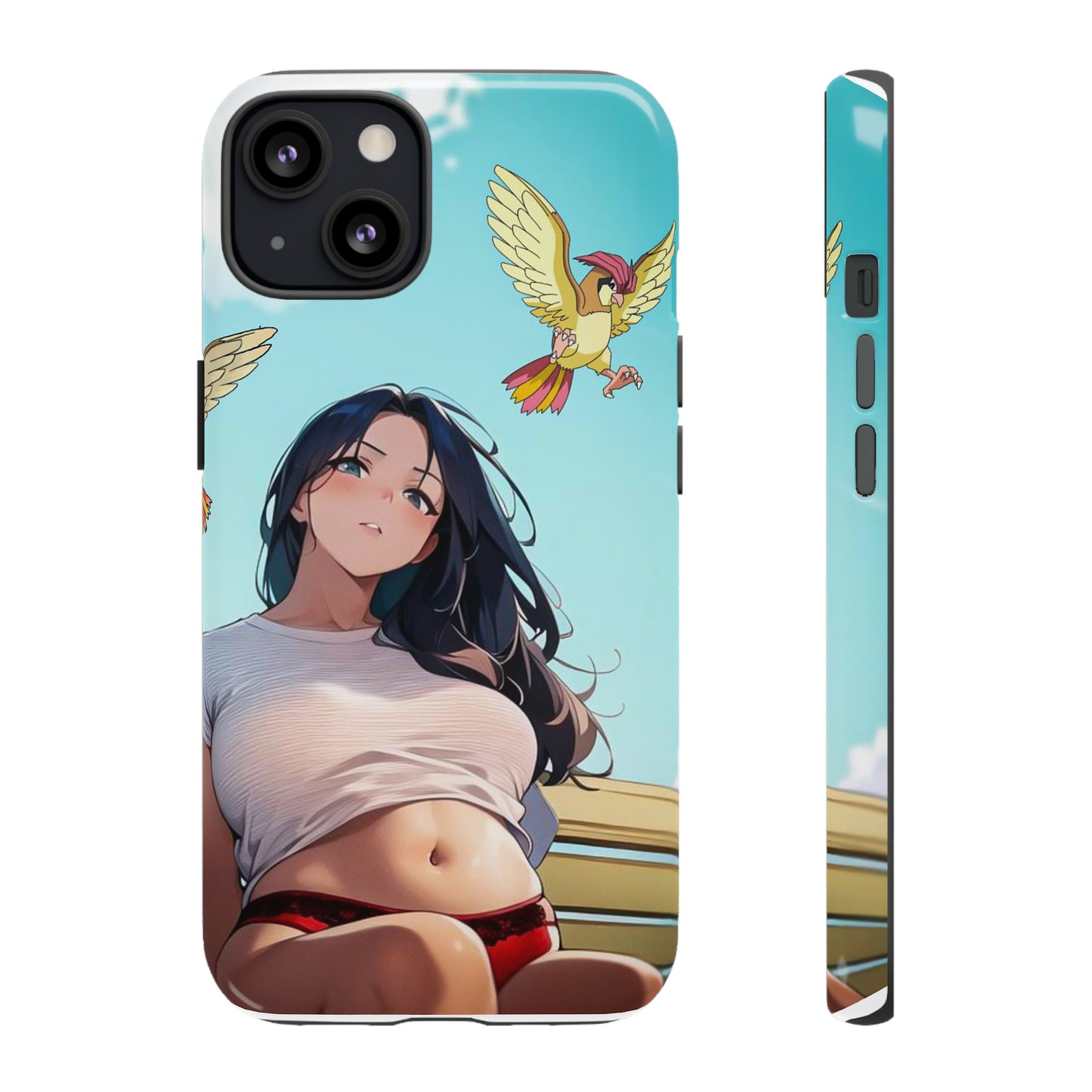 Friends in the Sky- Anime Style Art Tough Cases